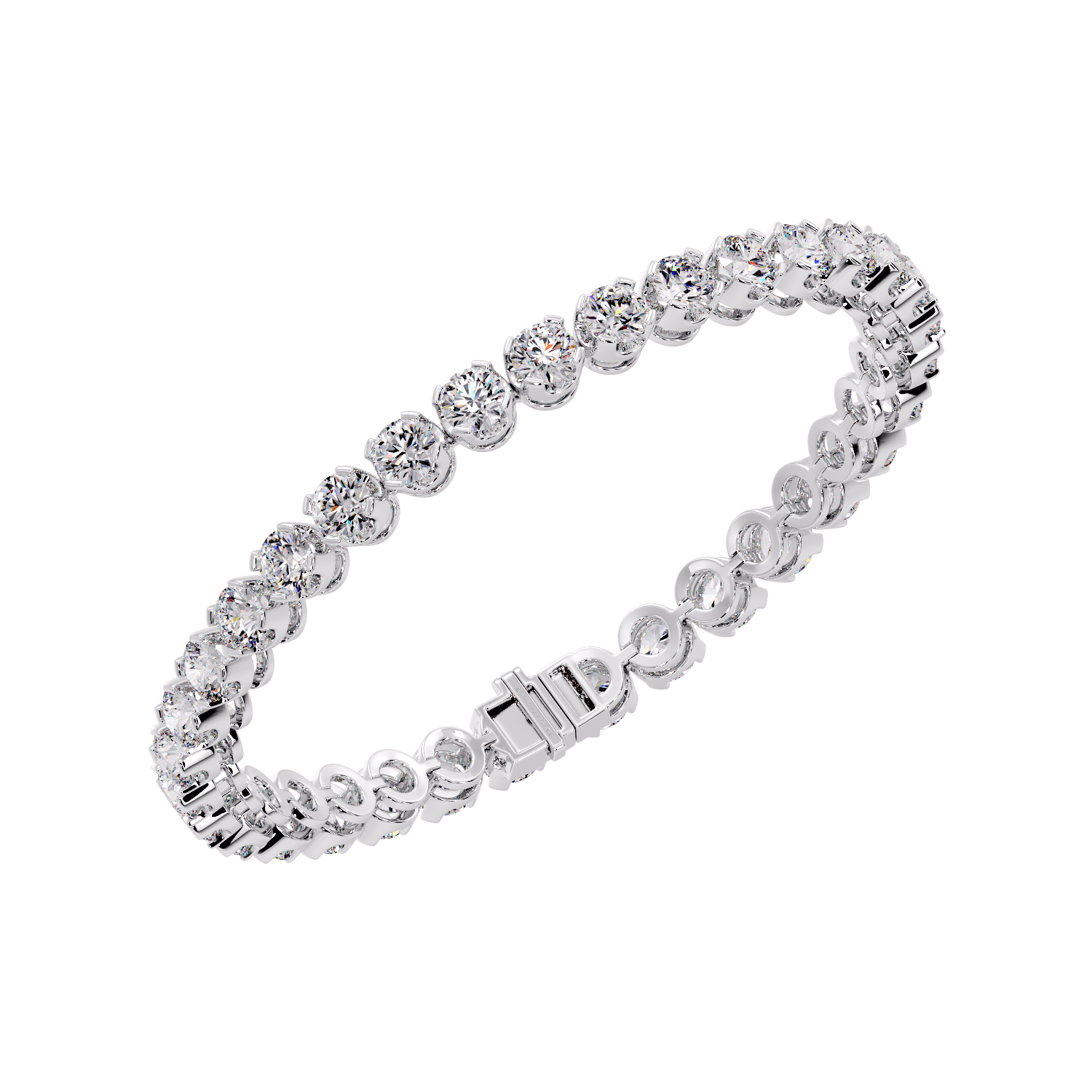 0.25 POINTER ROUND DIAMOND BRACELET
