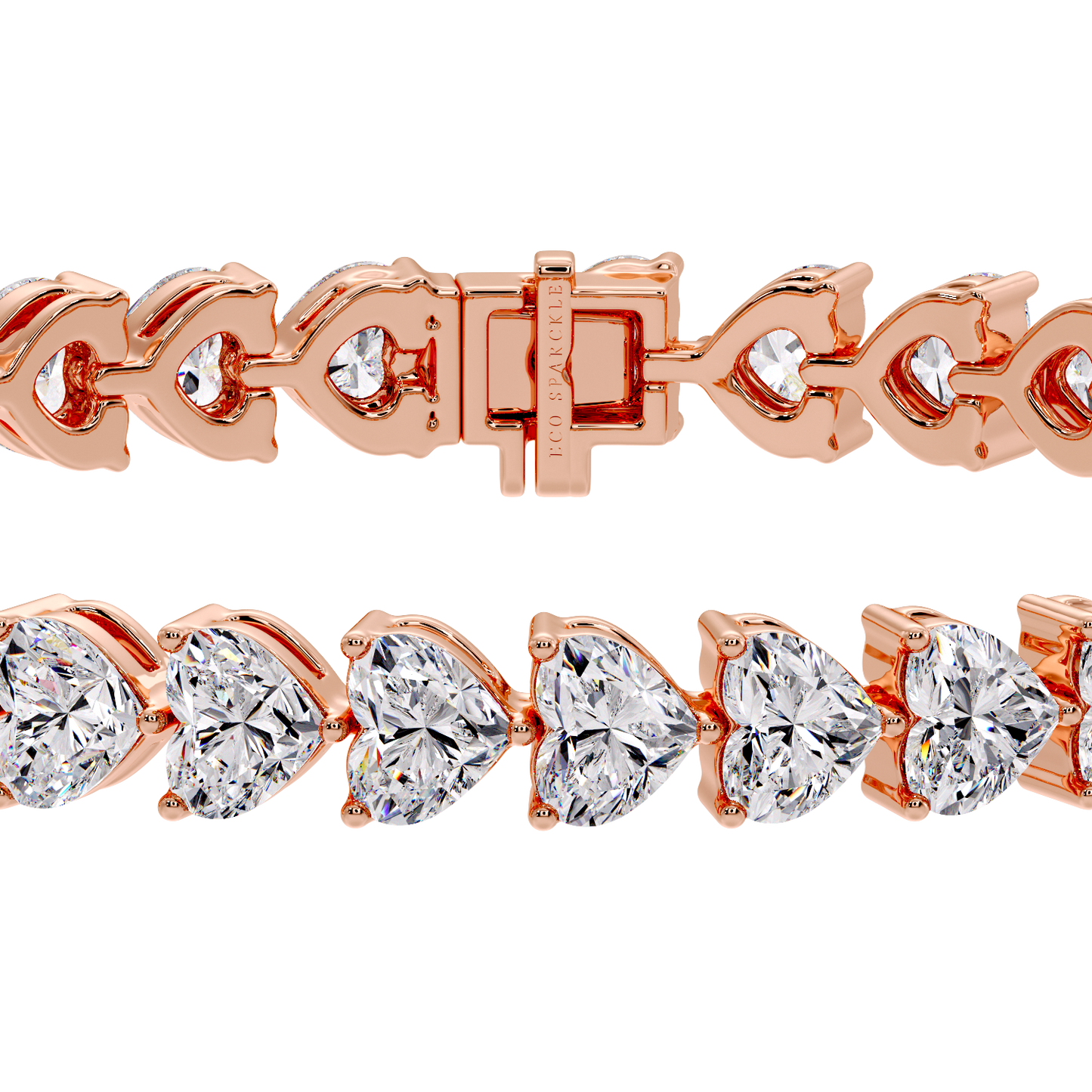 HEART TENNIS BRACELET