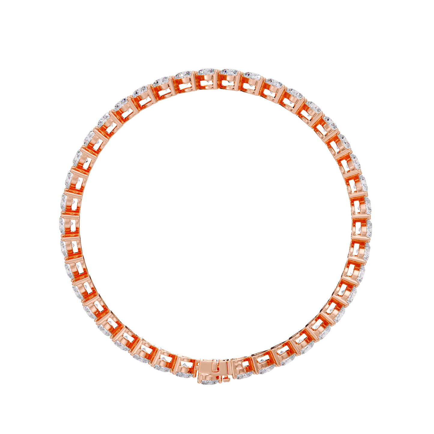 HEART TENNIS BRACELET