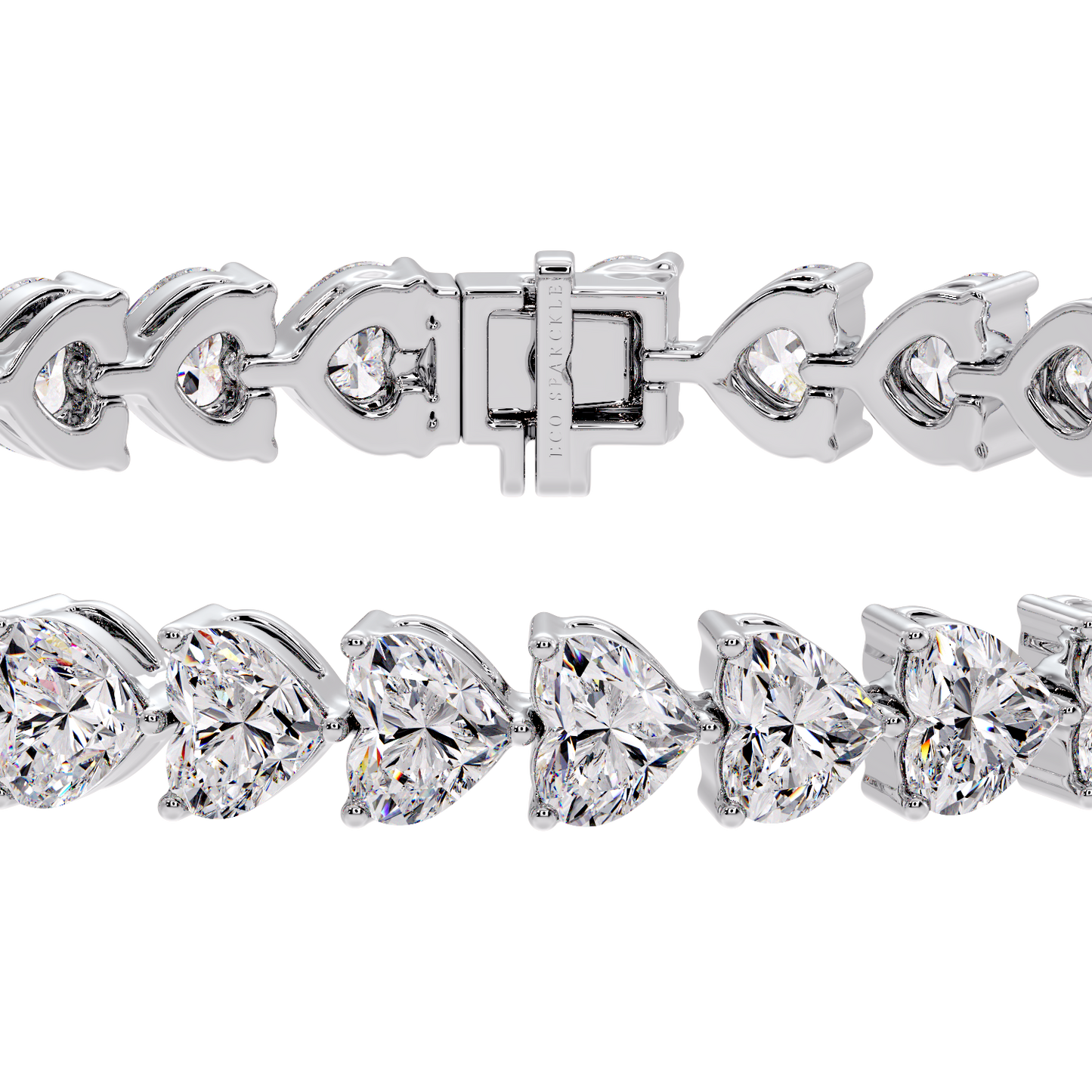 HEART TENNIS BRACELET