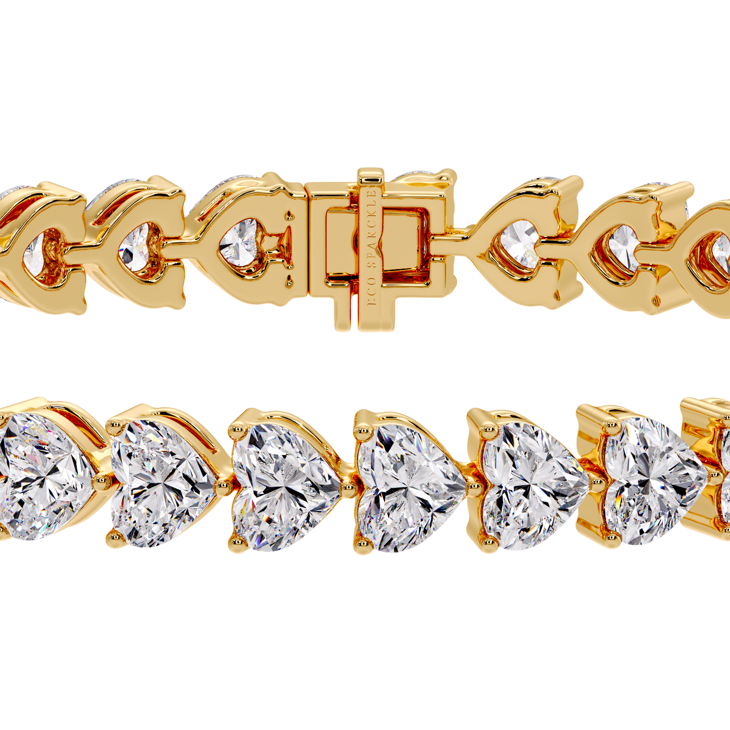 HEART TENNIS BRACELET