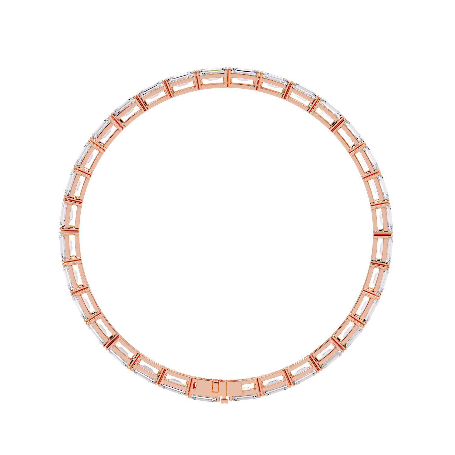 0.30 pointer emerald bracelet