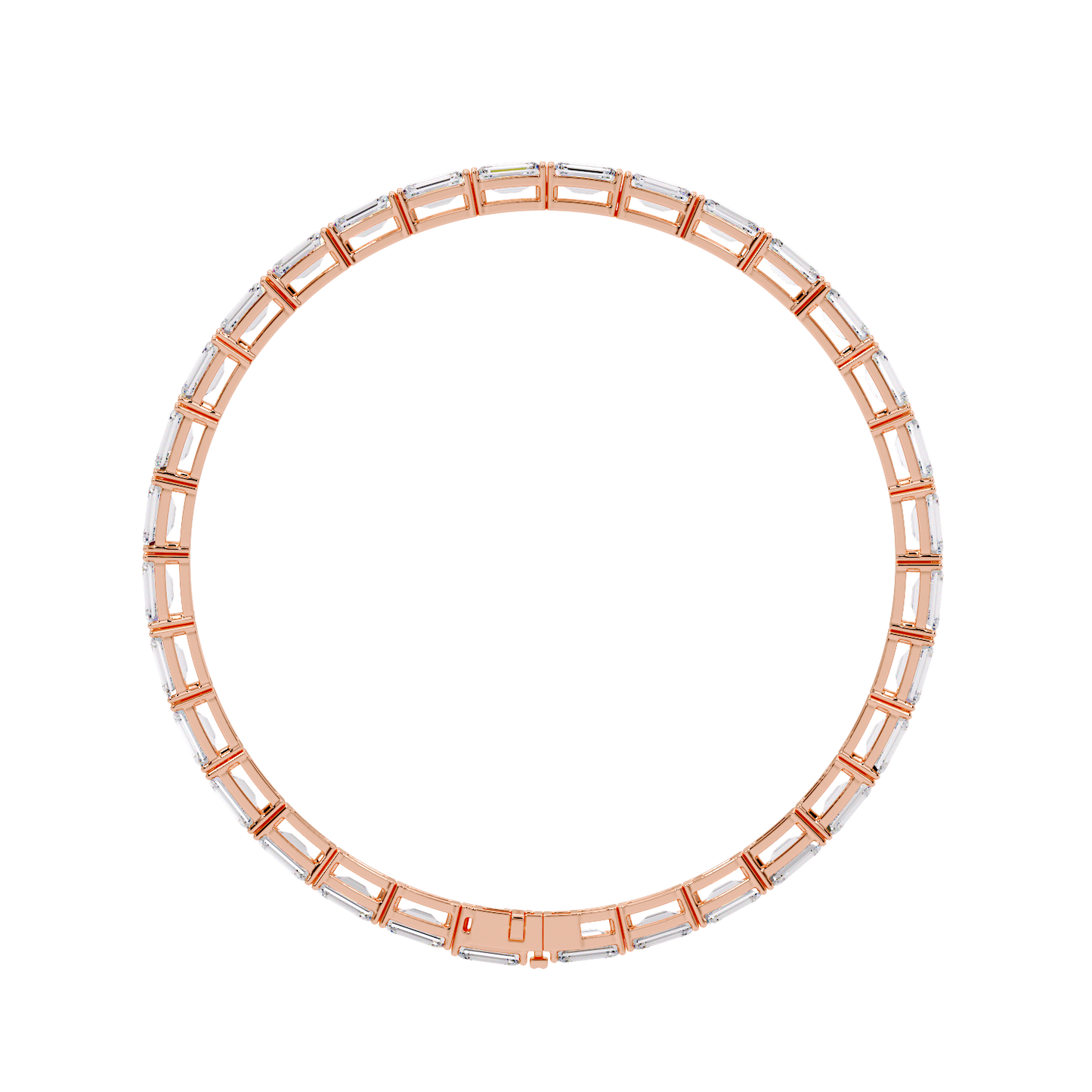 0.30 pointer emerald bracelet