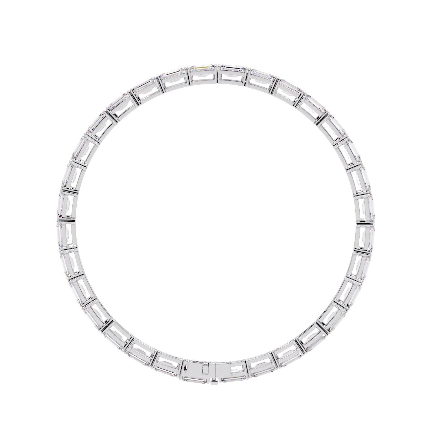 0.30 pointer emerald bracelet