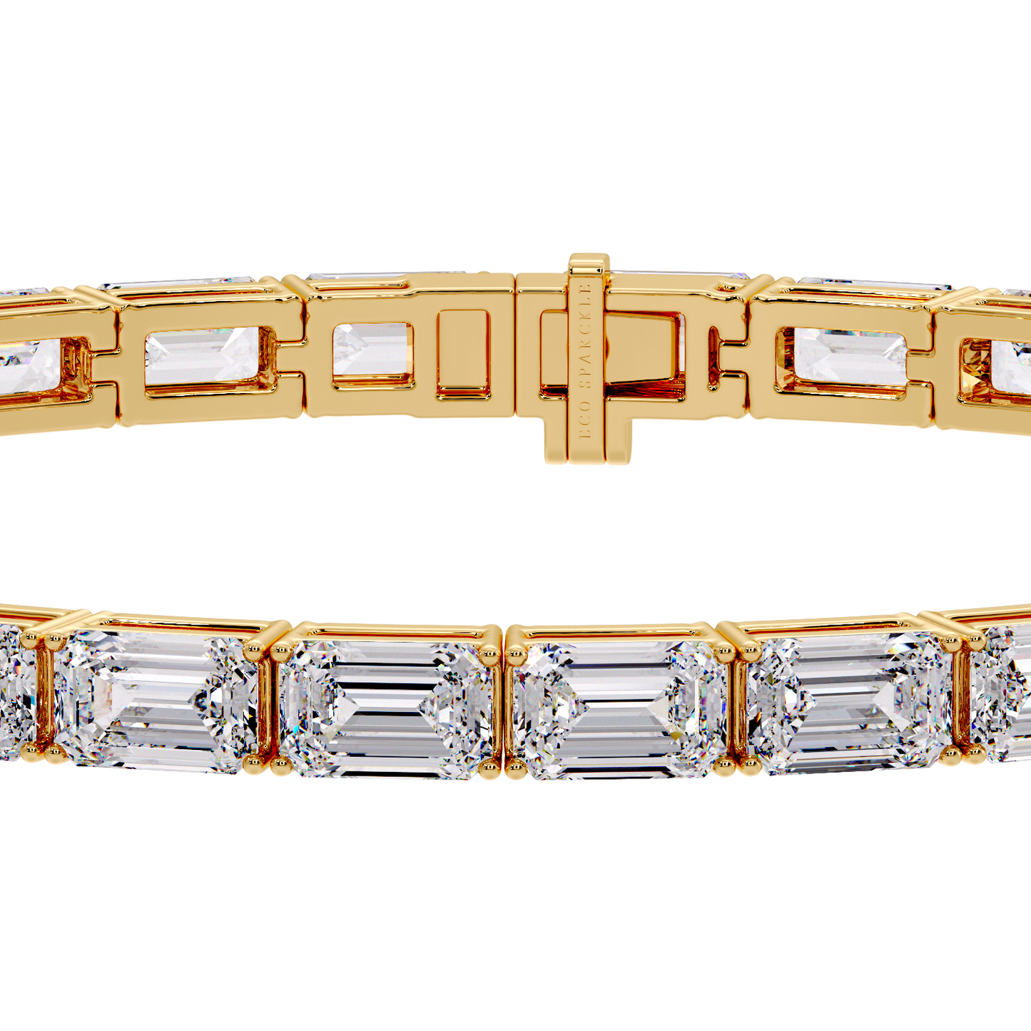 0.30 pointer emerald bracelet