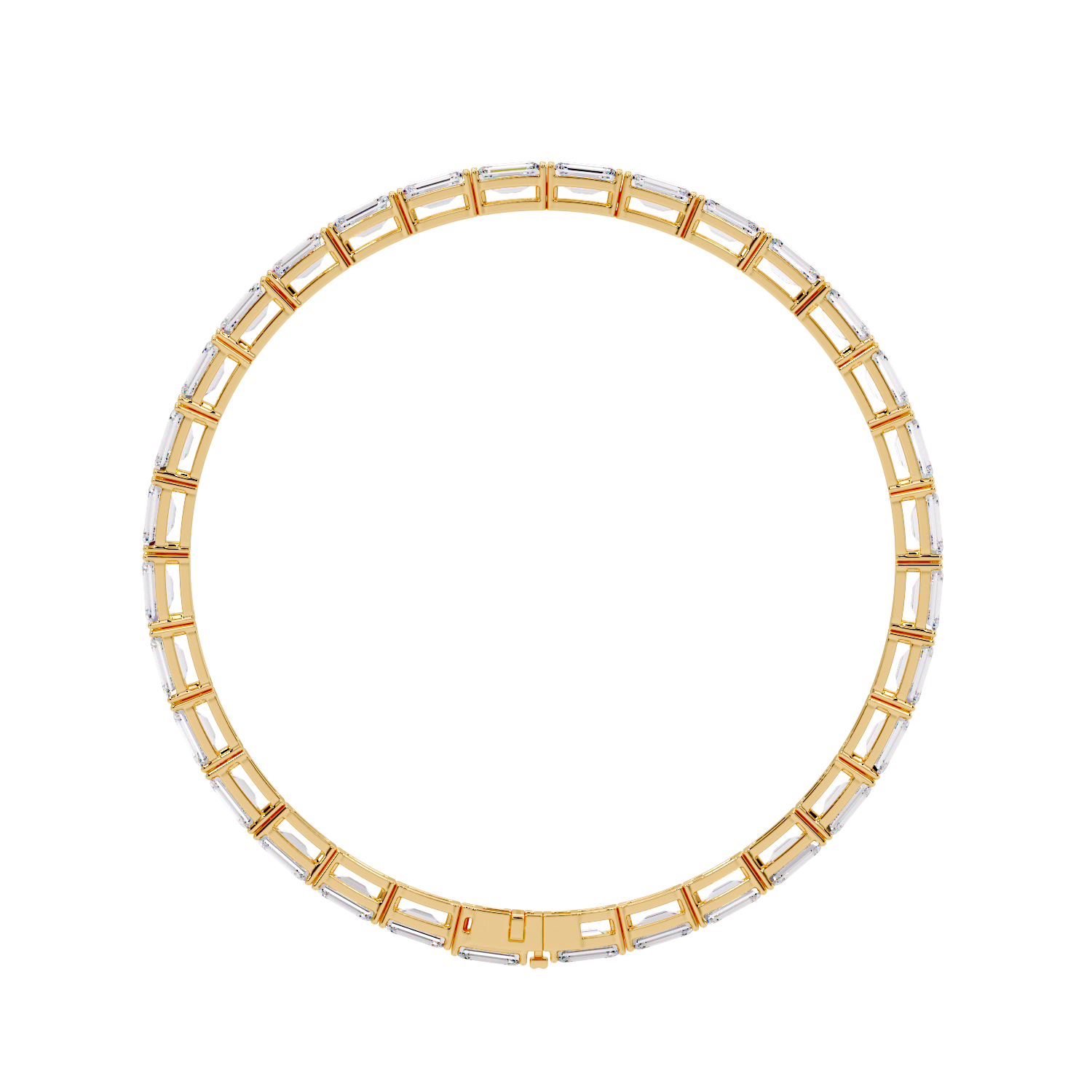 0.30 pointer emerald bracelet