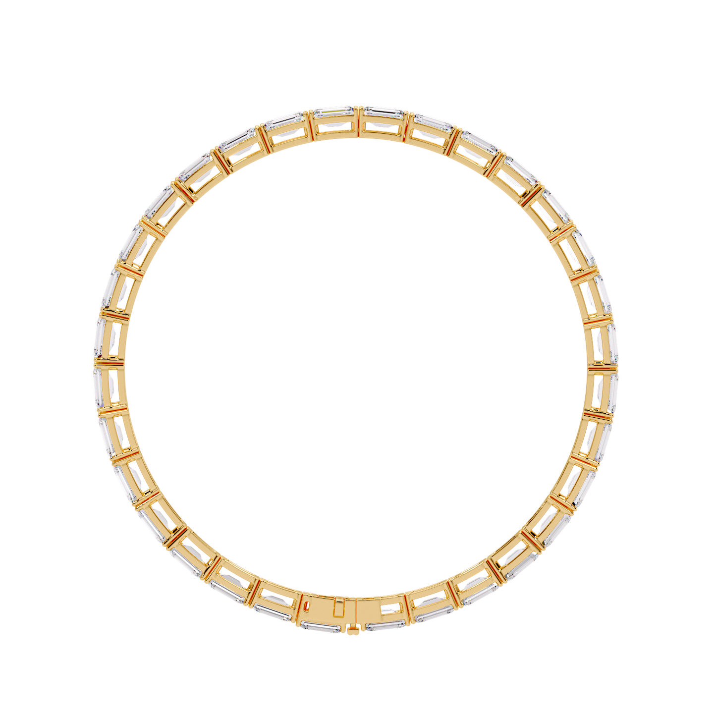 0.30 pointer emerald bracelet