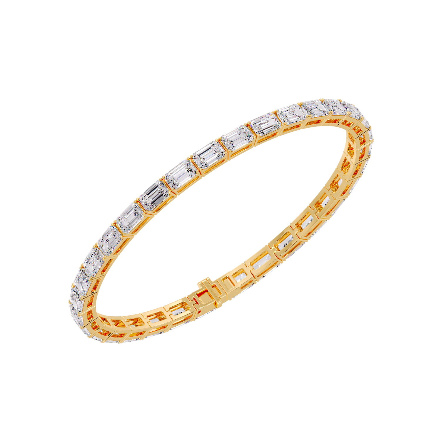 0.30 pointer emerald bracelet