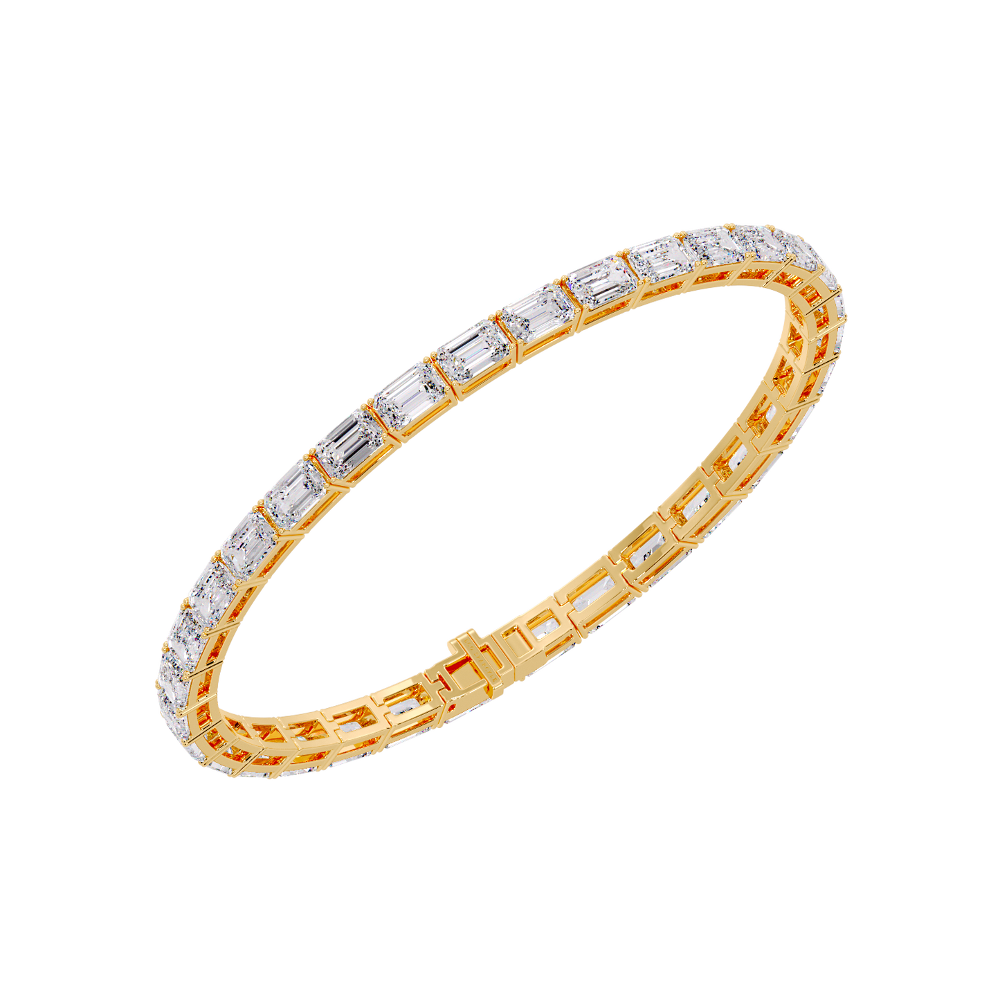 0.30 pointer emerald bracelet