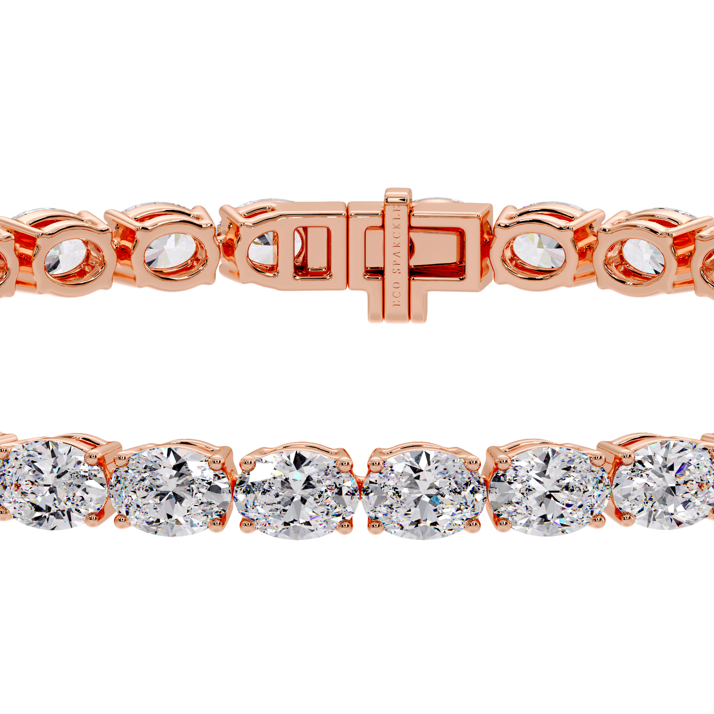 straight oval bracelet