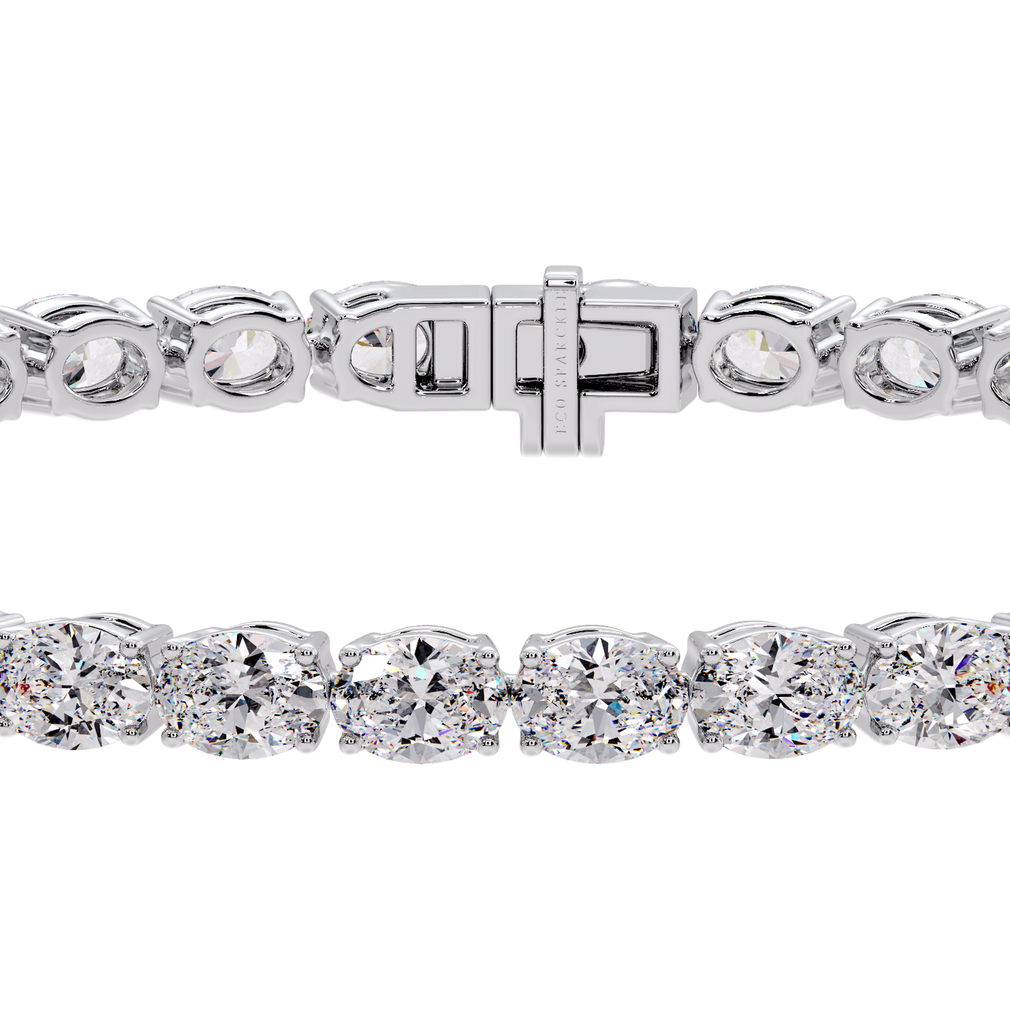 straight oval bracelet