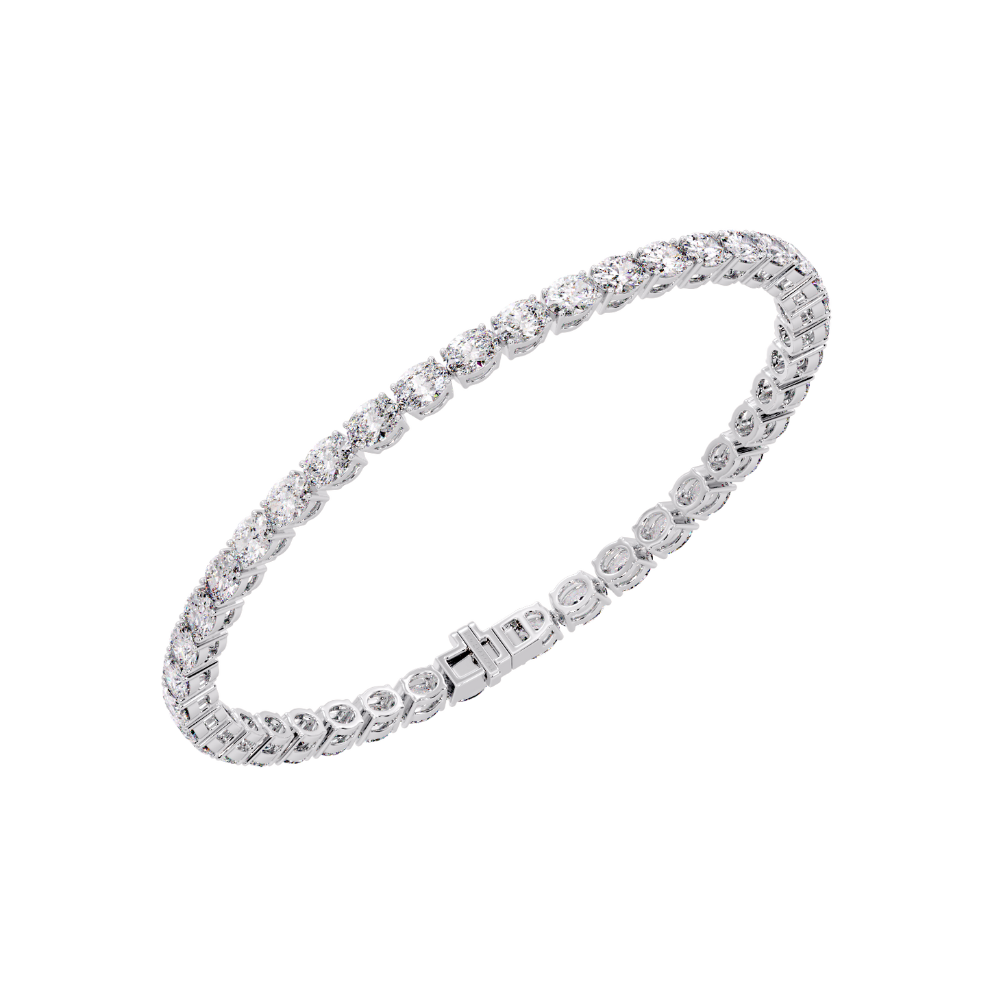straight oval bracelet