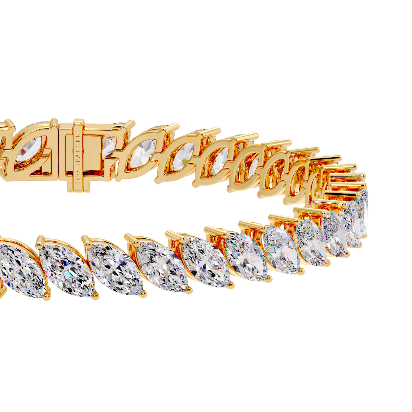 MARQUISE CROSS TENNIS BRACELET