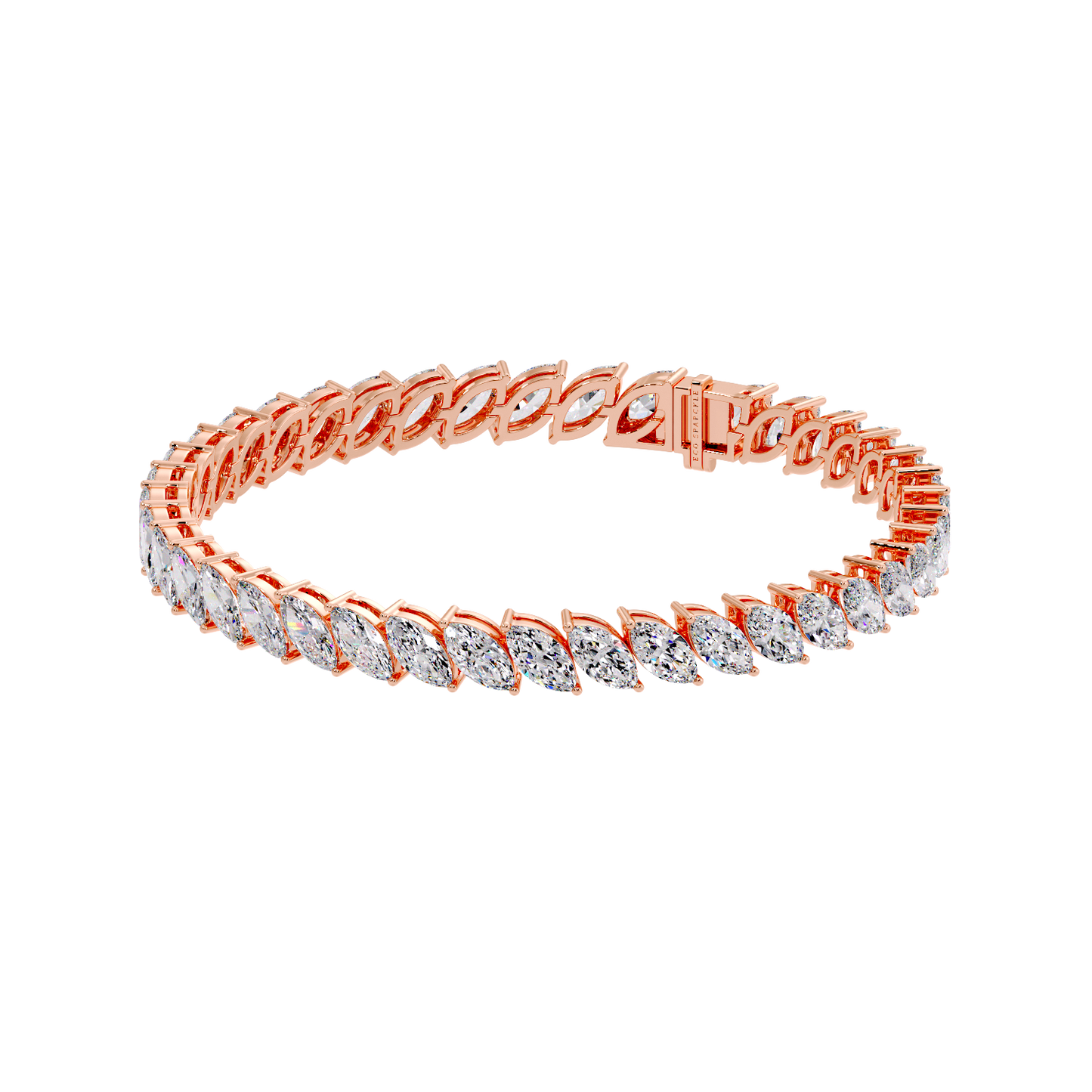 MARQUISE CROSS TENNIS BRACELET
