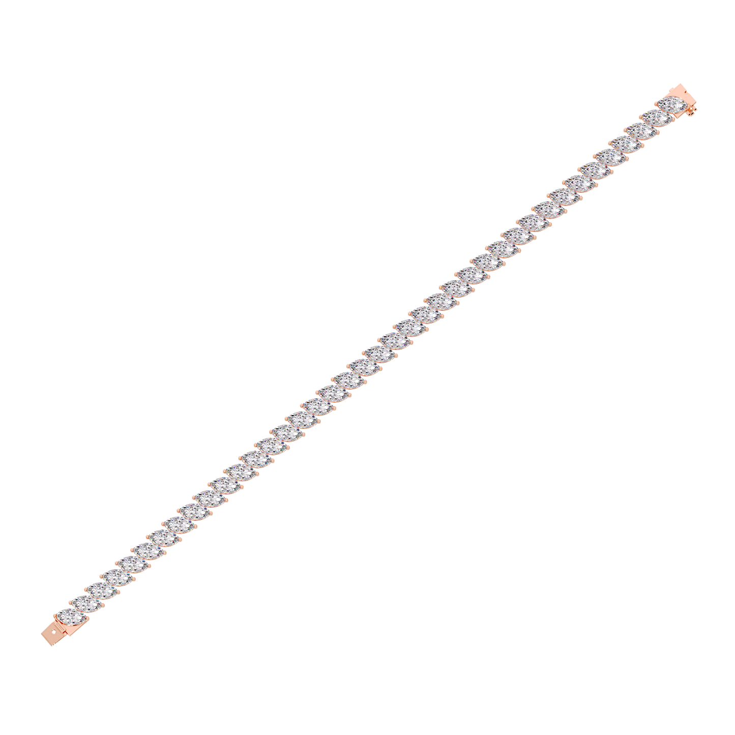 MARQUISE CROSS TENNIS BRACELET