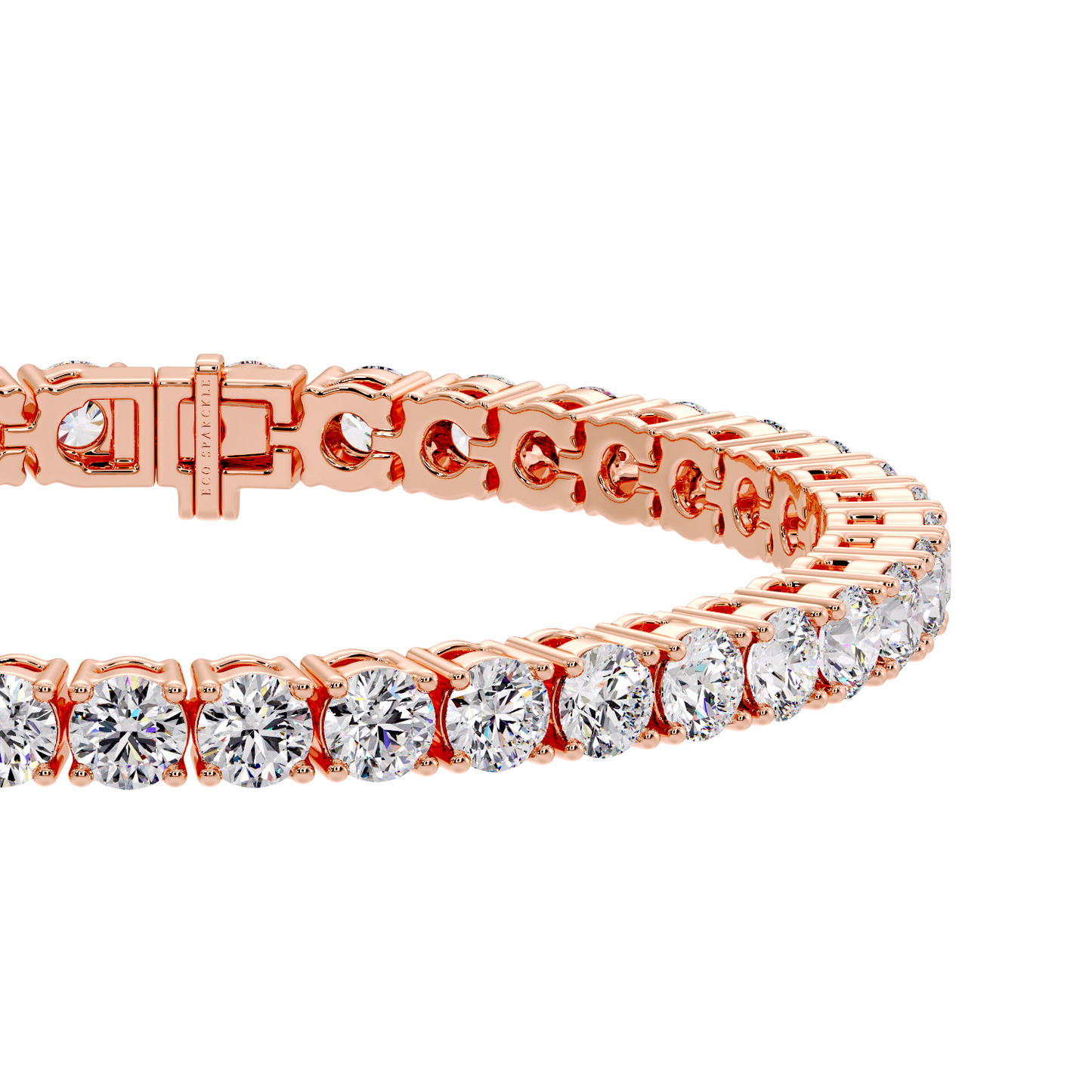 Round Diamond Tennis Bracelet
