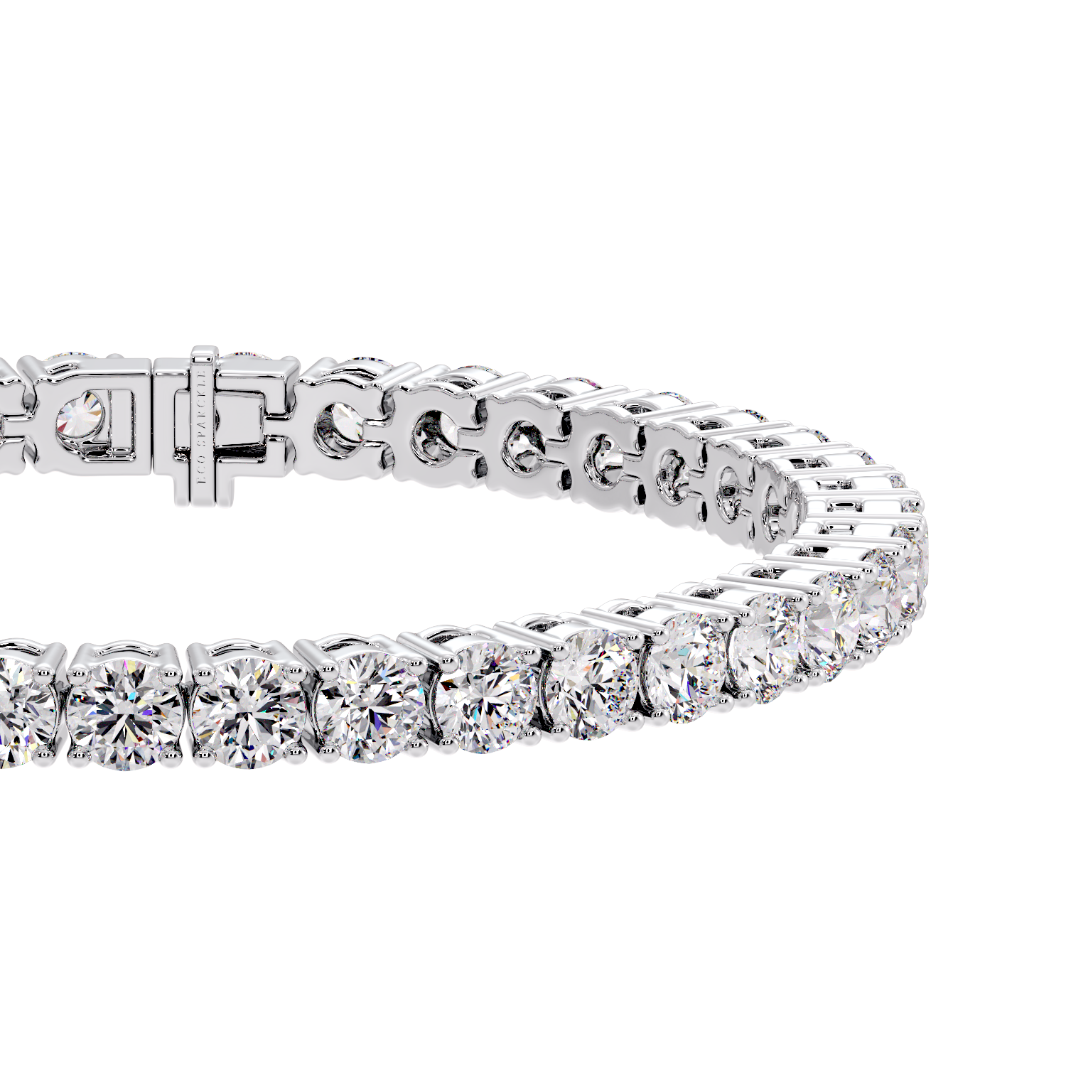 Round Diamond Tennis Bracelet