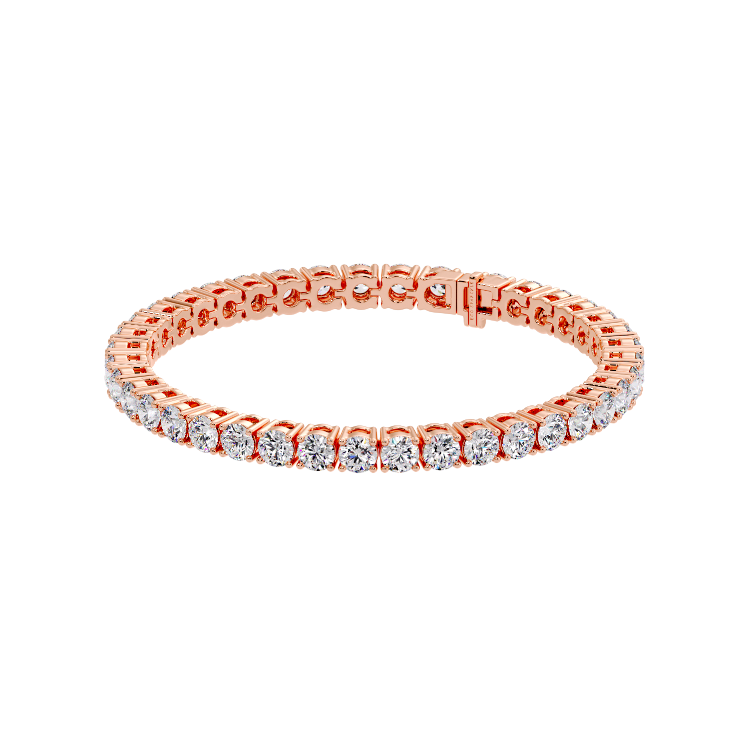 Round Diamond Tennis Bracelet