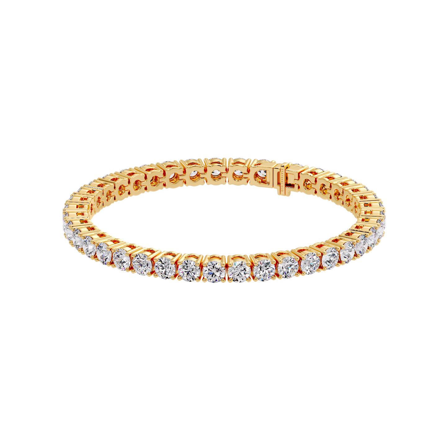Round Diamond Tennis Bracelet
