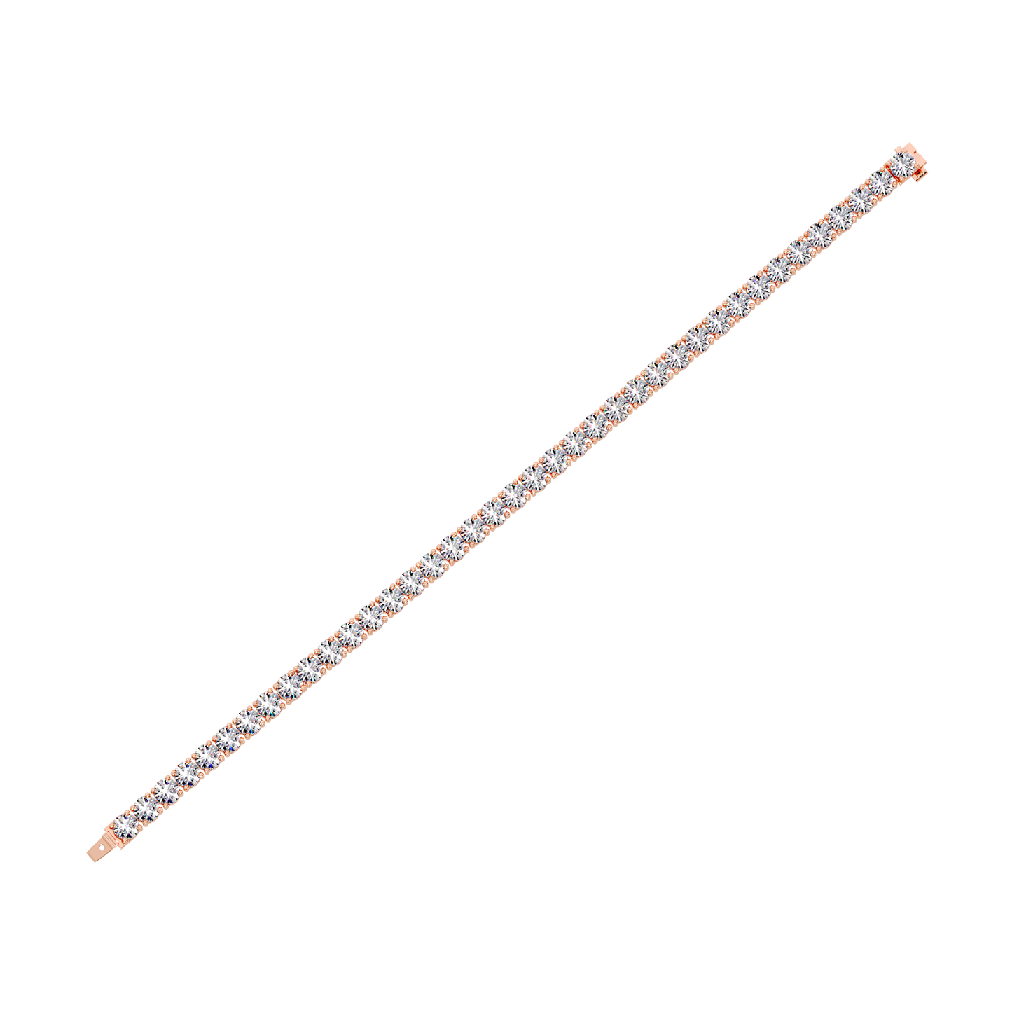 Round Diamond Tennis Bracelet