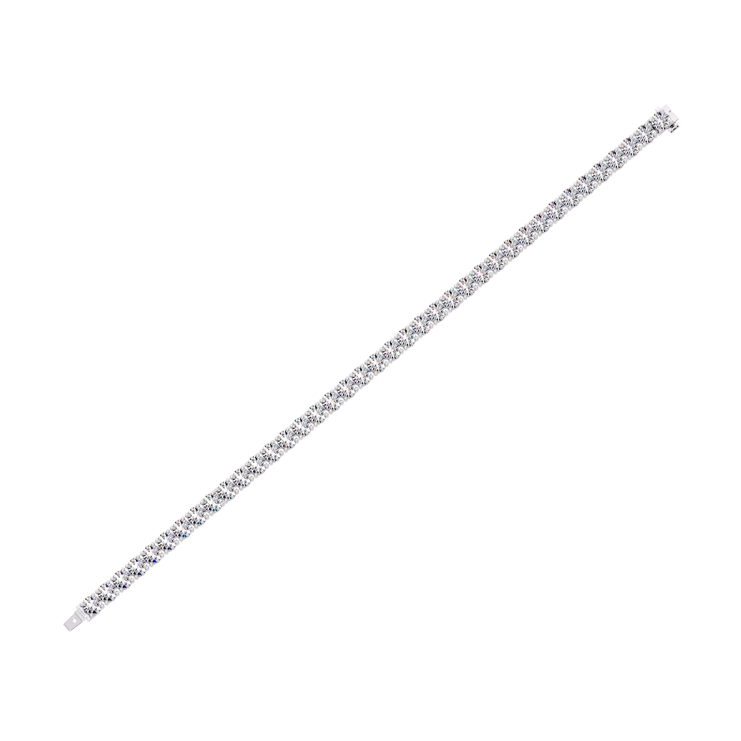 Round Diamond Tennis Bracelet
