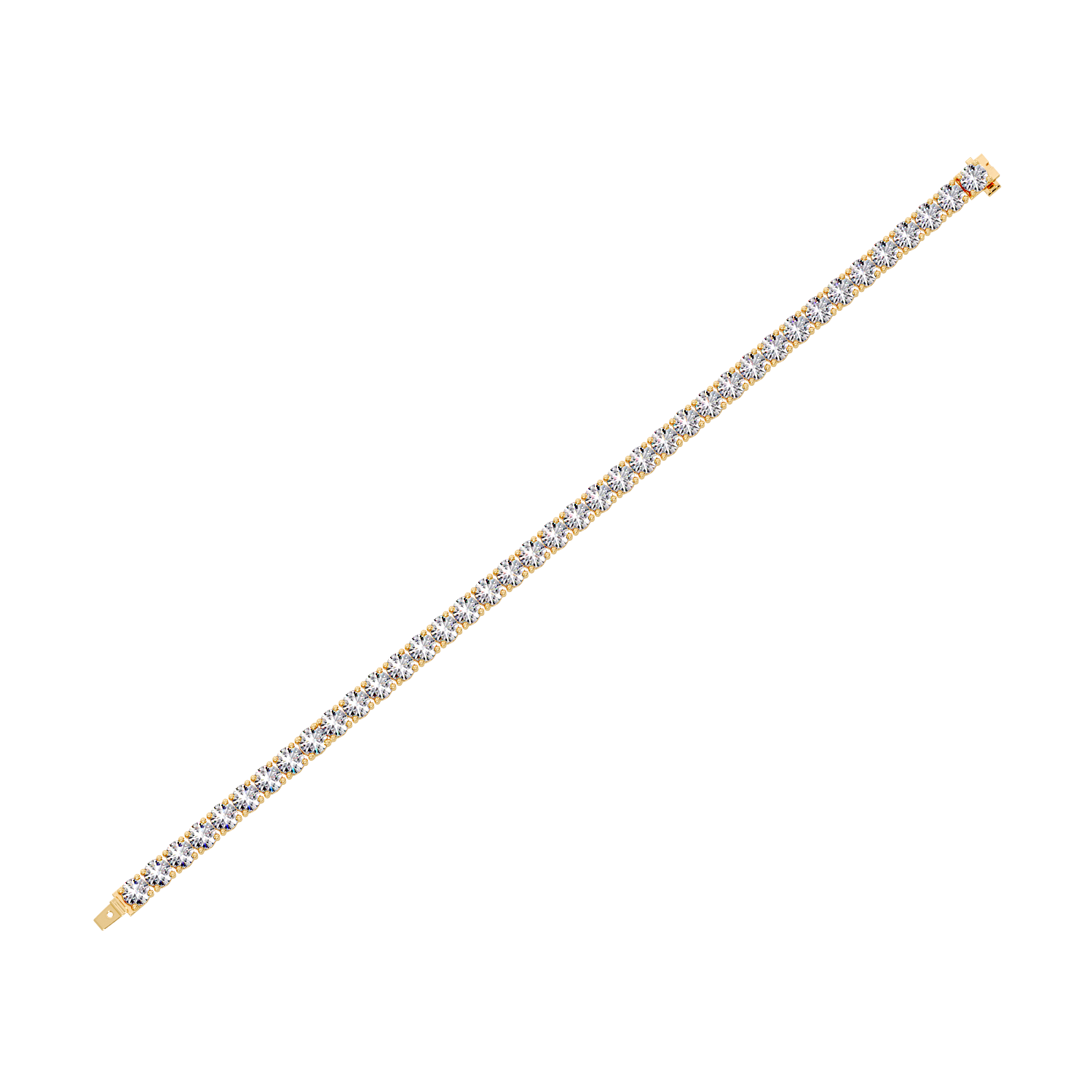 Round Diamond Tennis Bracelet