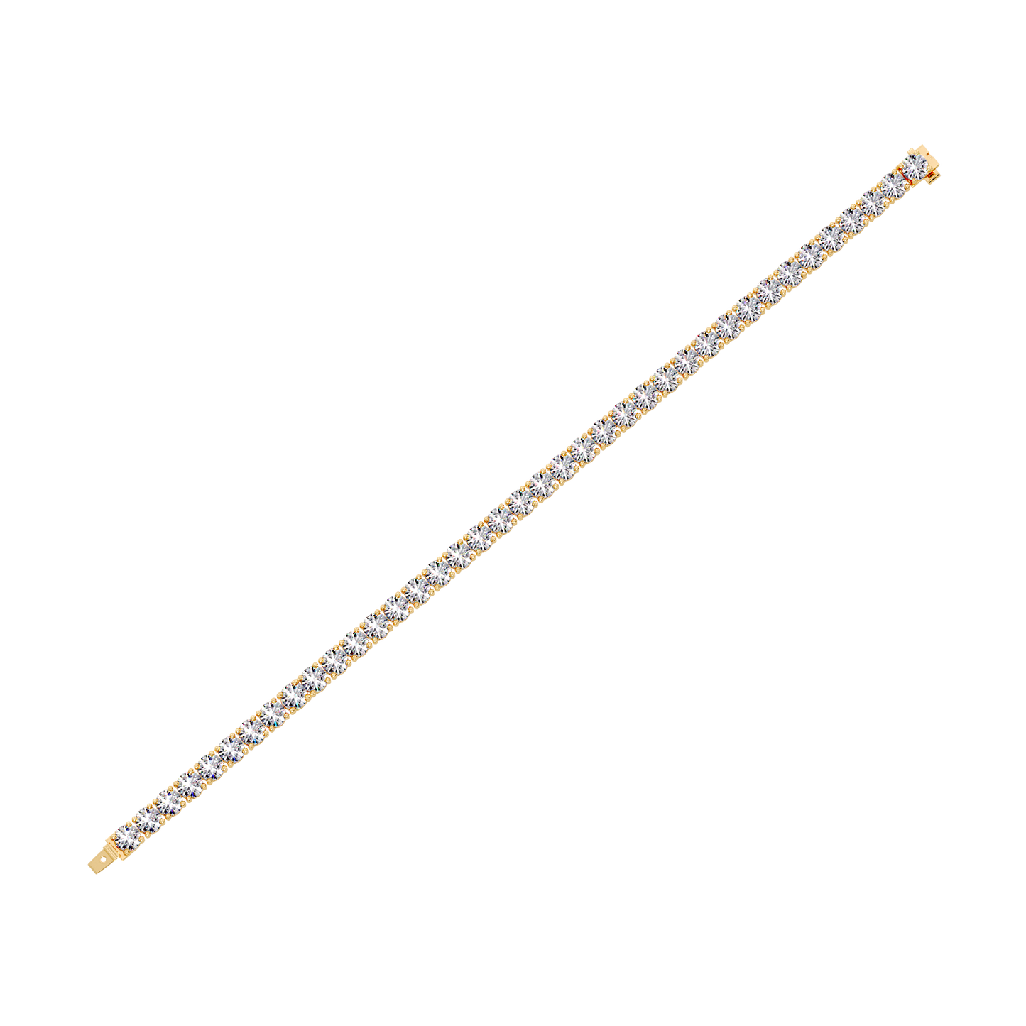 Round Diamond Tennis Bracelet