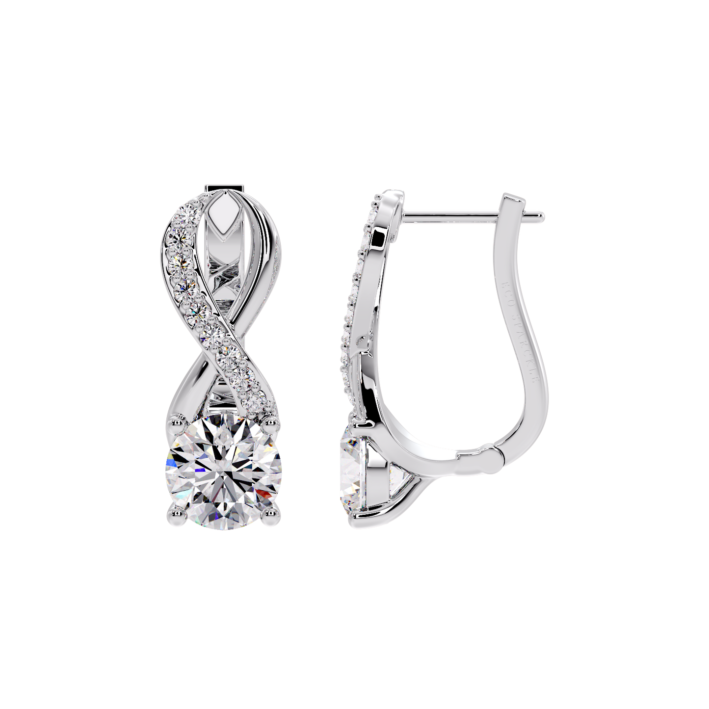 ROUND INFINITY EARRING