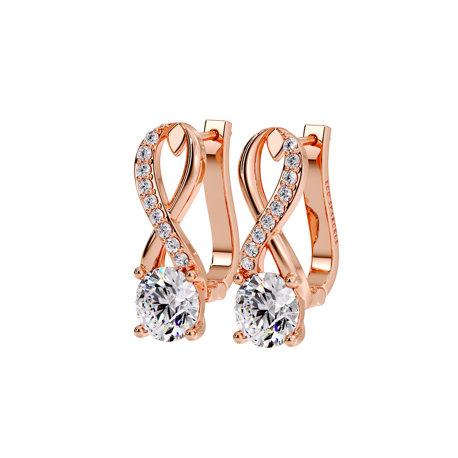 ROUND INFINITY EARRING