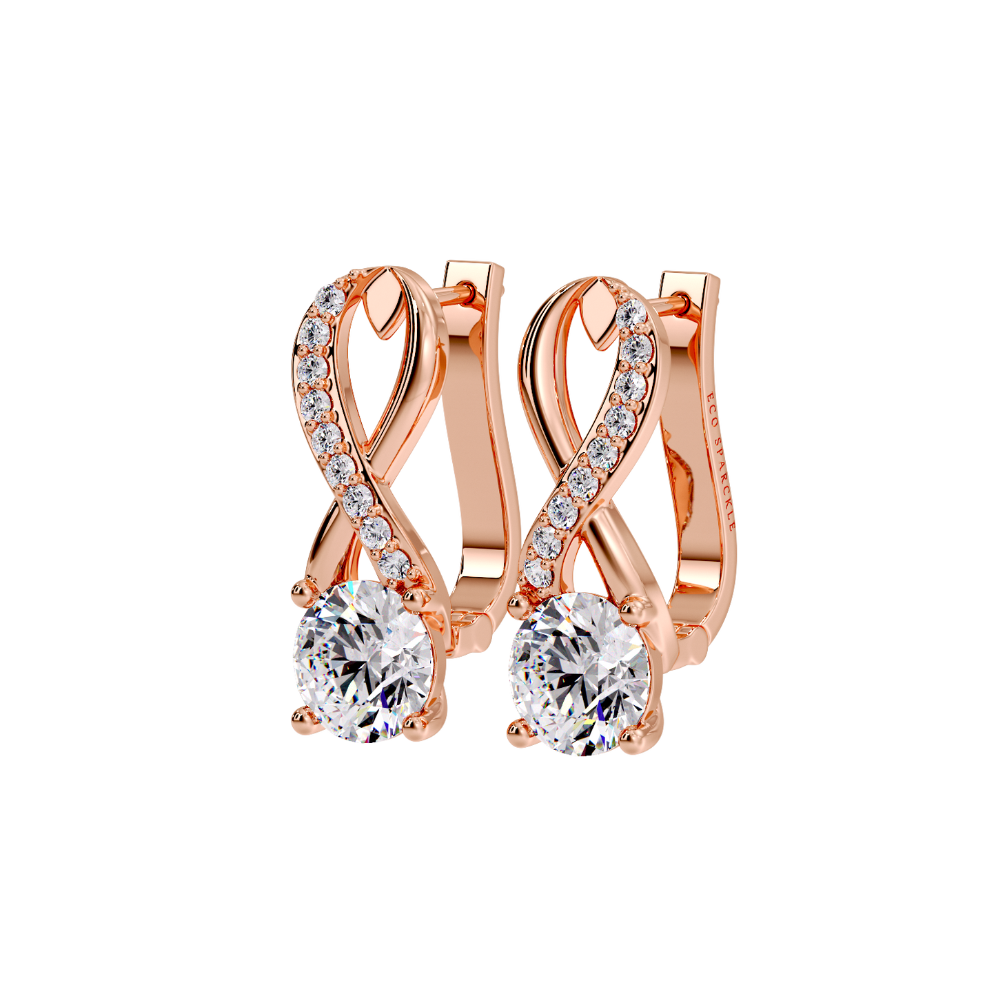 ROUND INFINITY EARRING