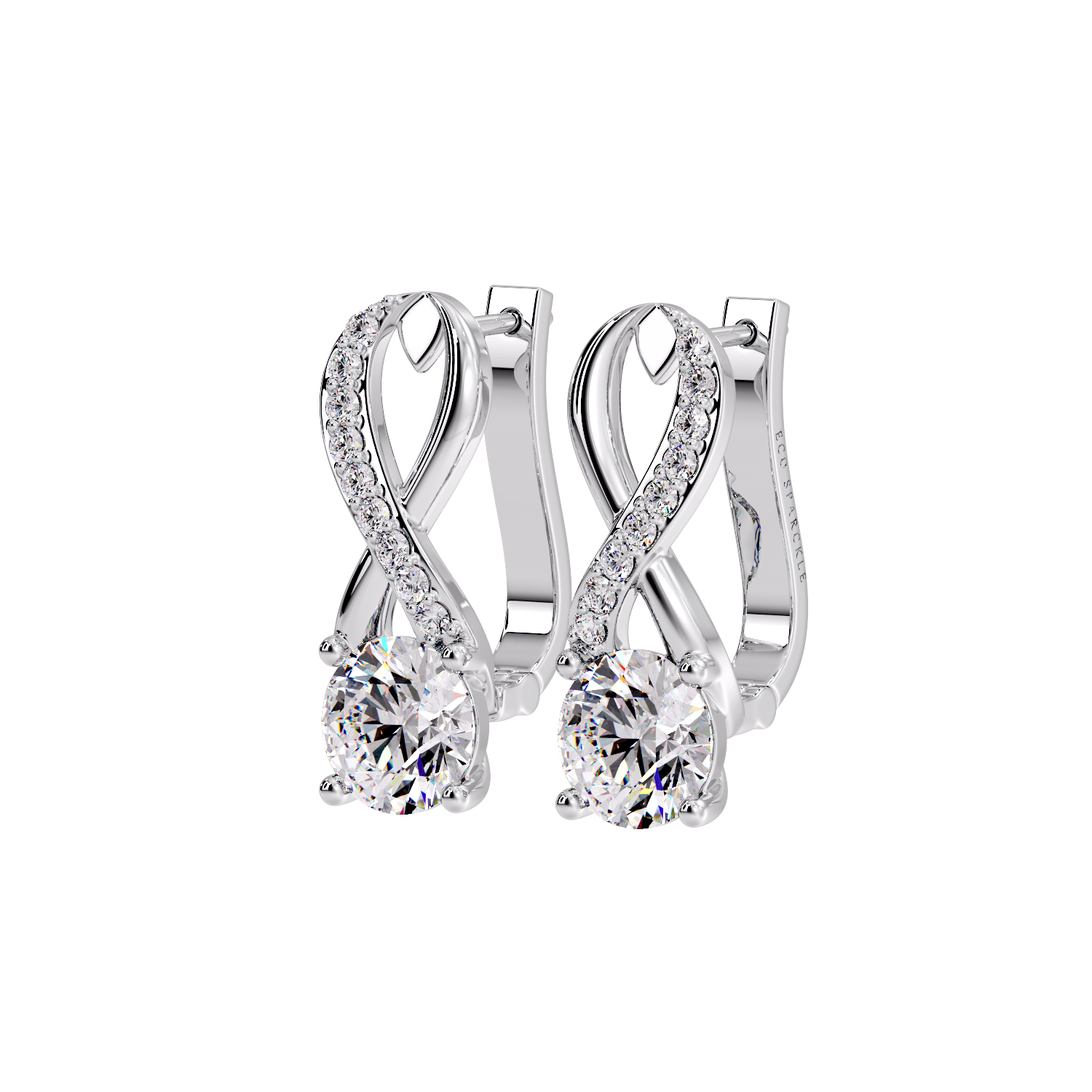 ROUND INFINITY EARRING