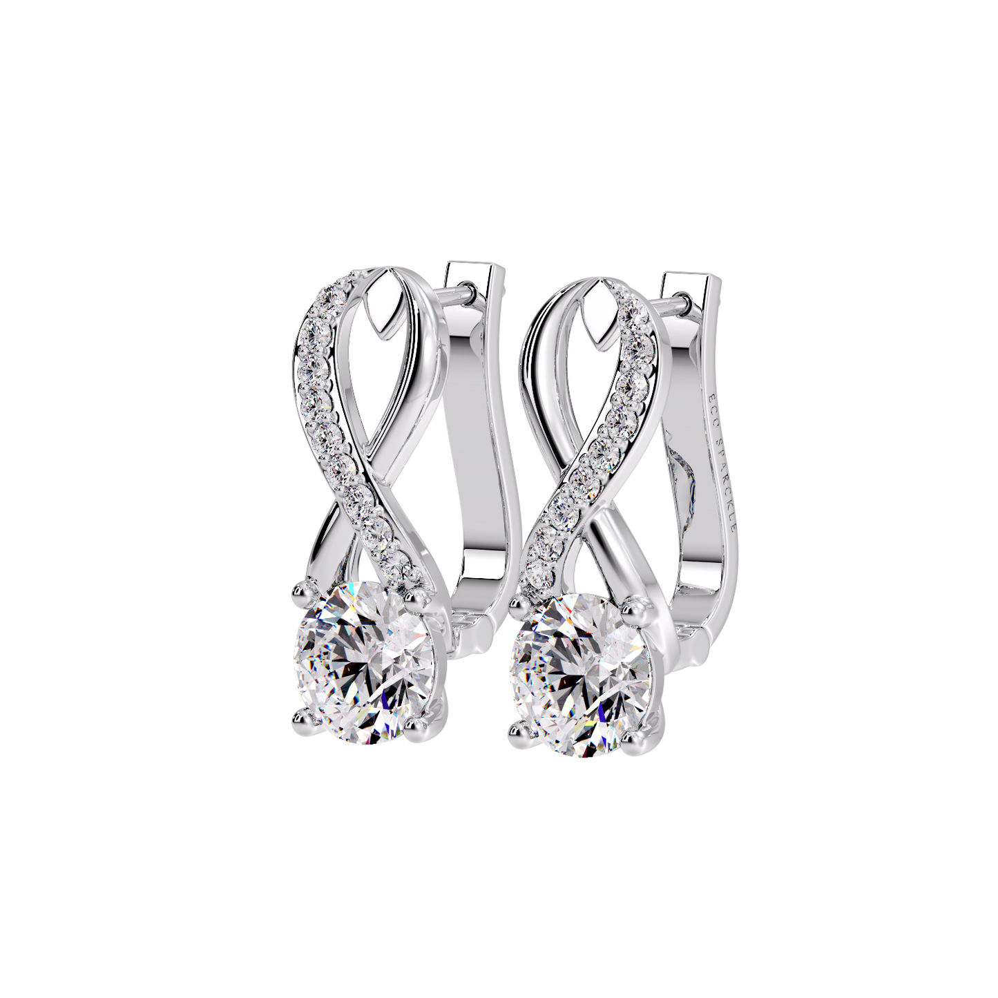 ROUND INFINITY EARRING