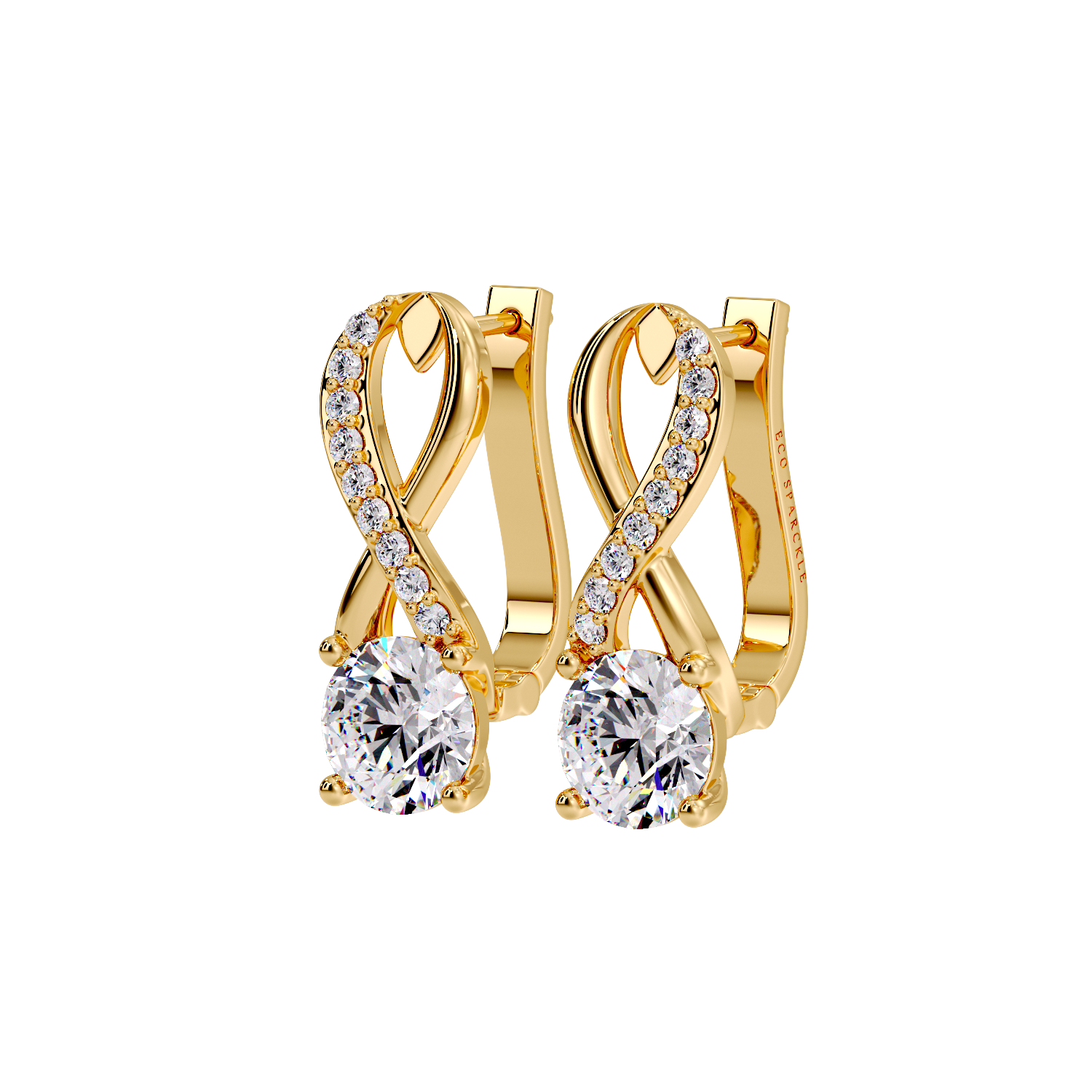 ROUND INFINITY EARRING