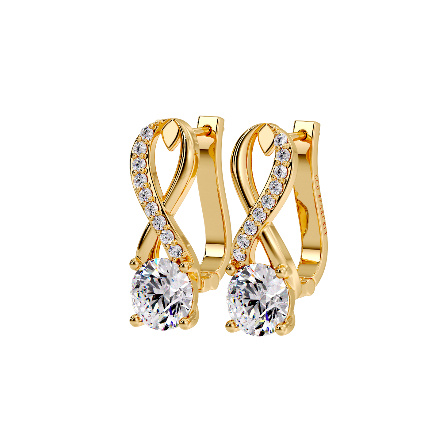 ROUND INFINITY EARRING