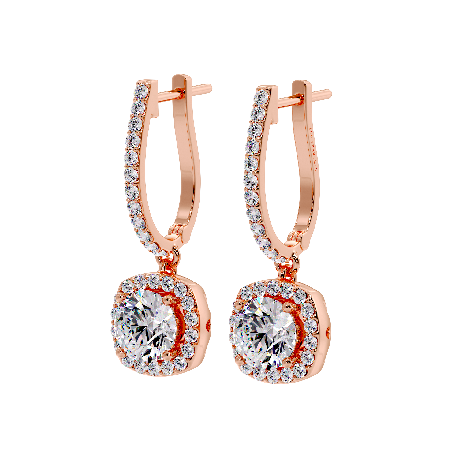 ROUND DIAMOND HALO BALI