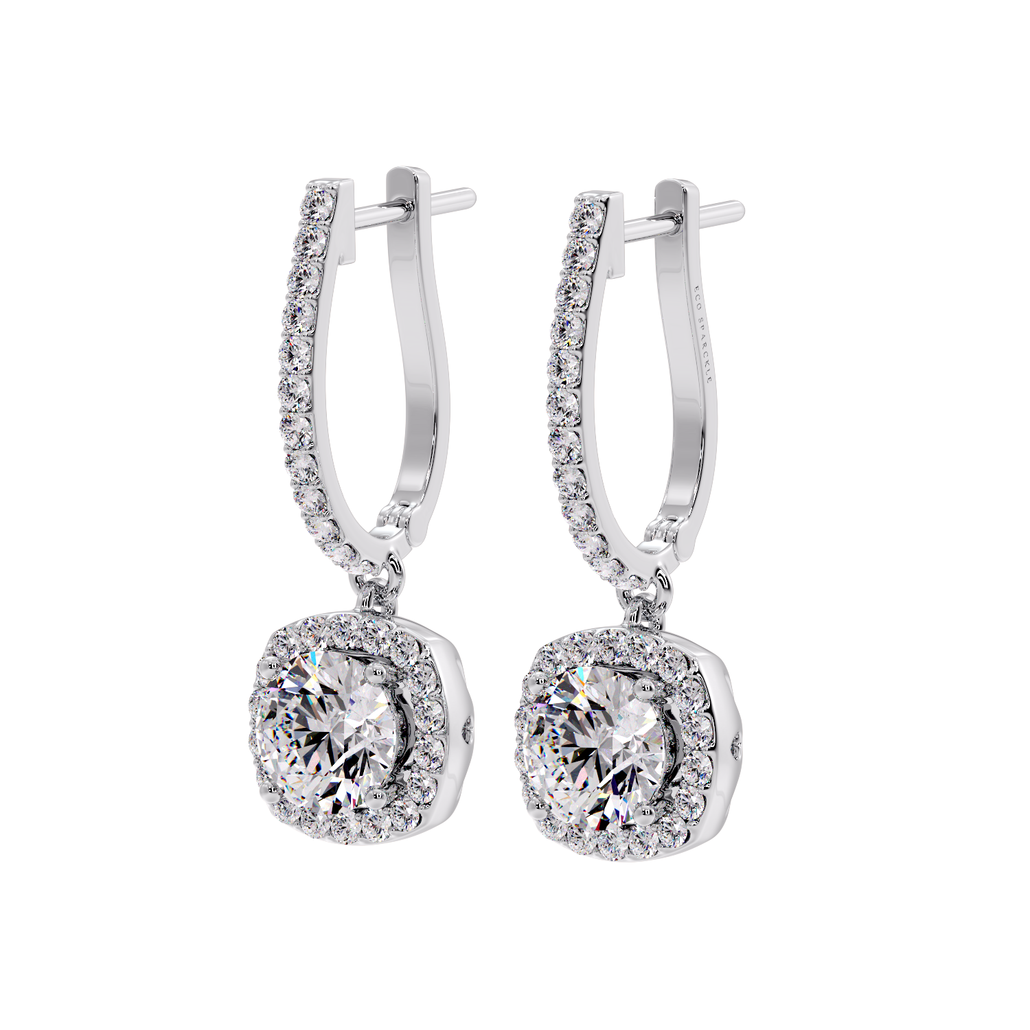 ROUND DIAMOND HALO BALI