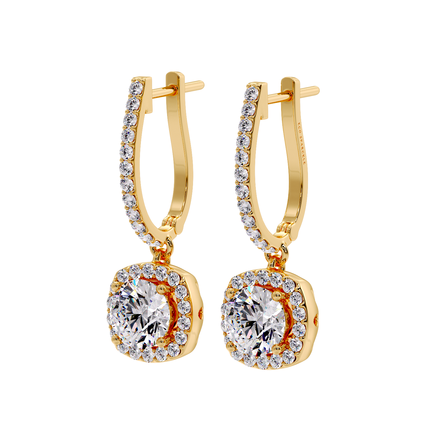 ROUND DIAMOND HALO BALI