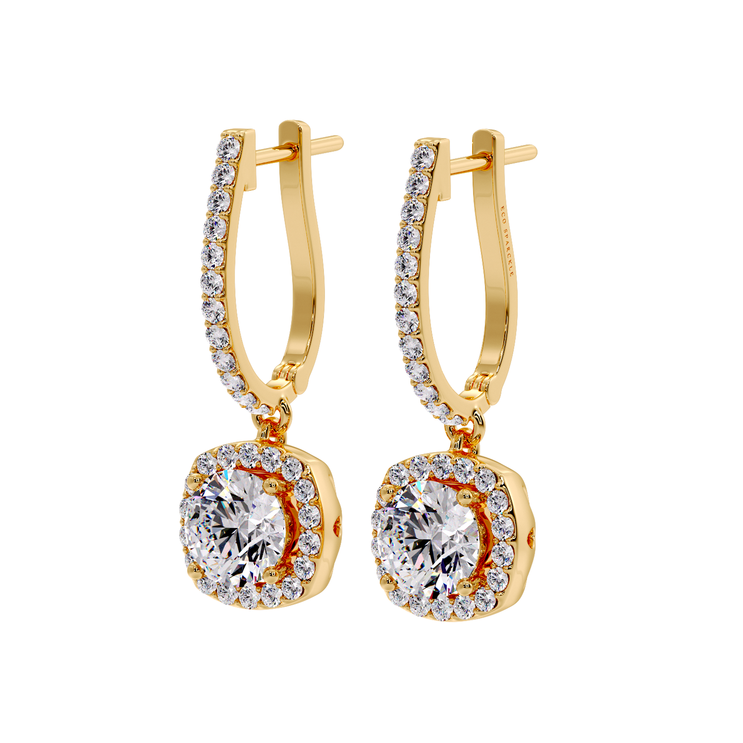 ROUND DIAMOND HALO BALI