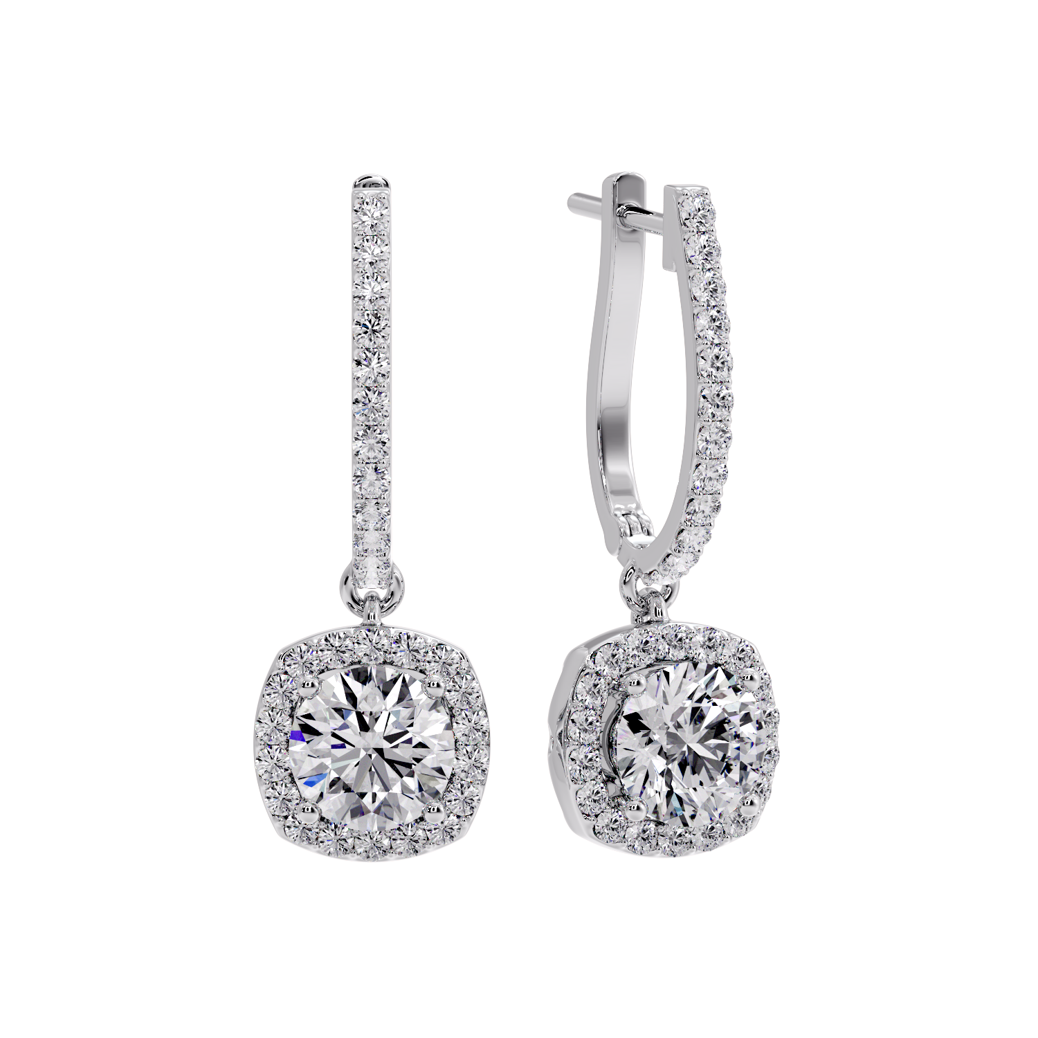 ROUND DIAMOND HALO BALI