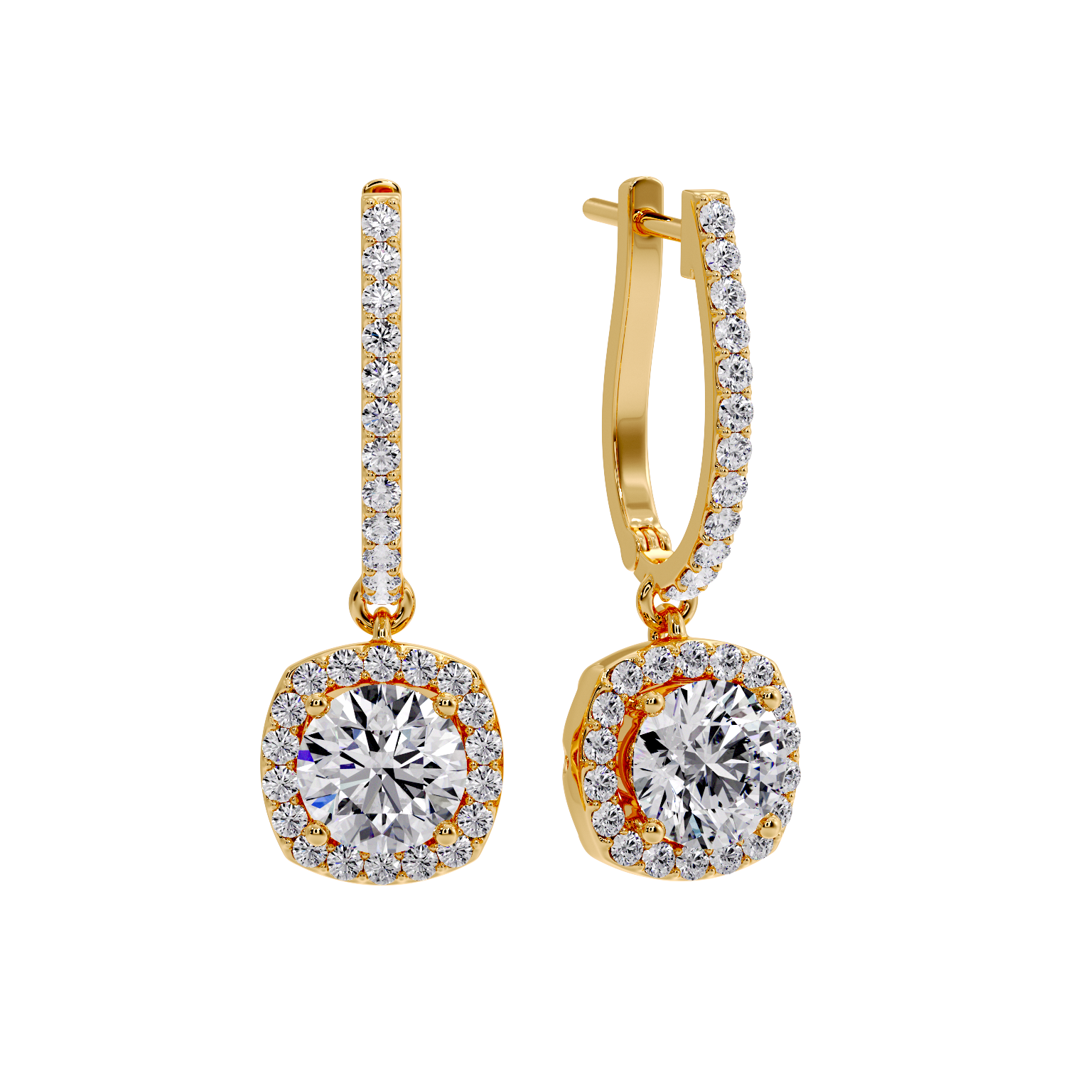 ROUND DIAMOND HALO BALI