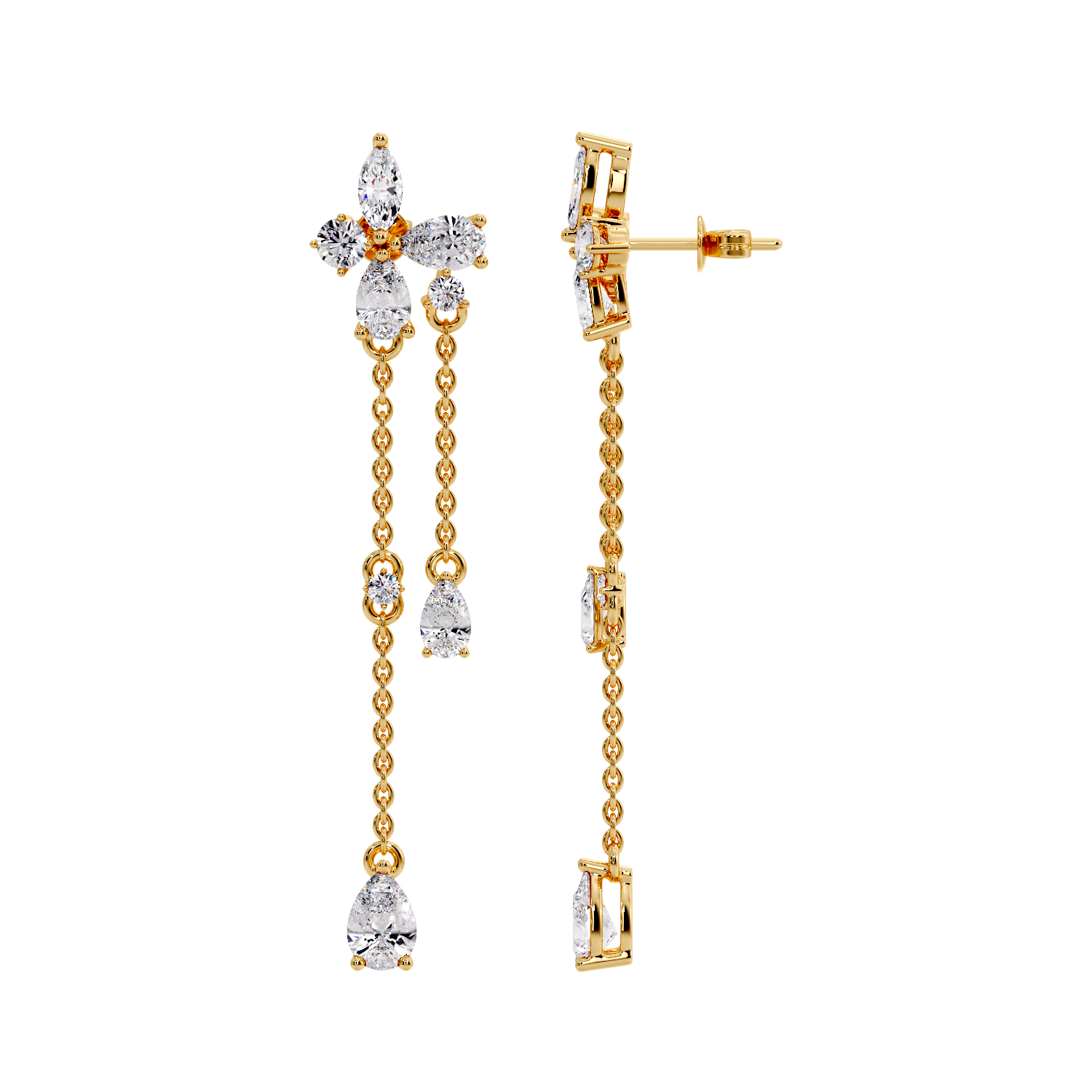 PEAR DROPS EARRING