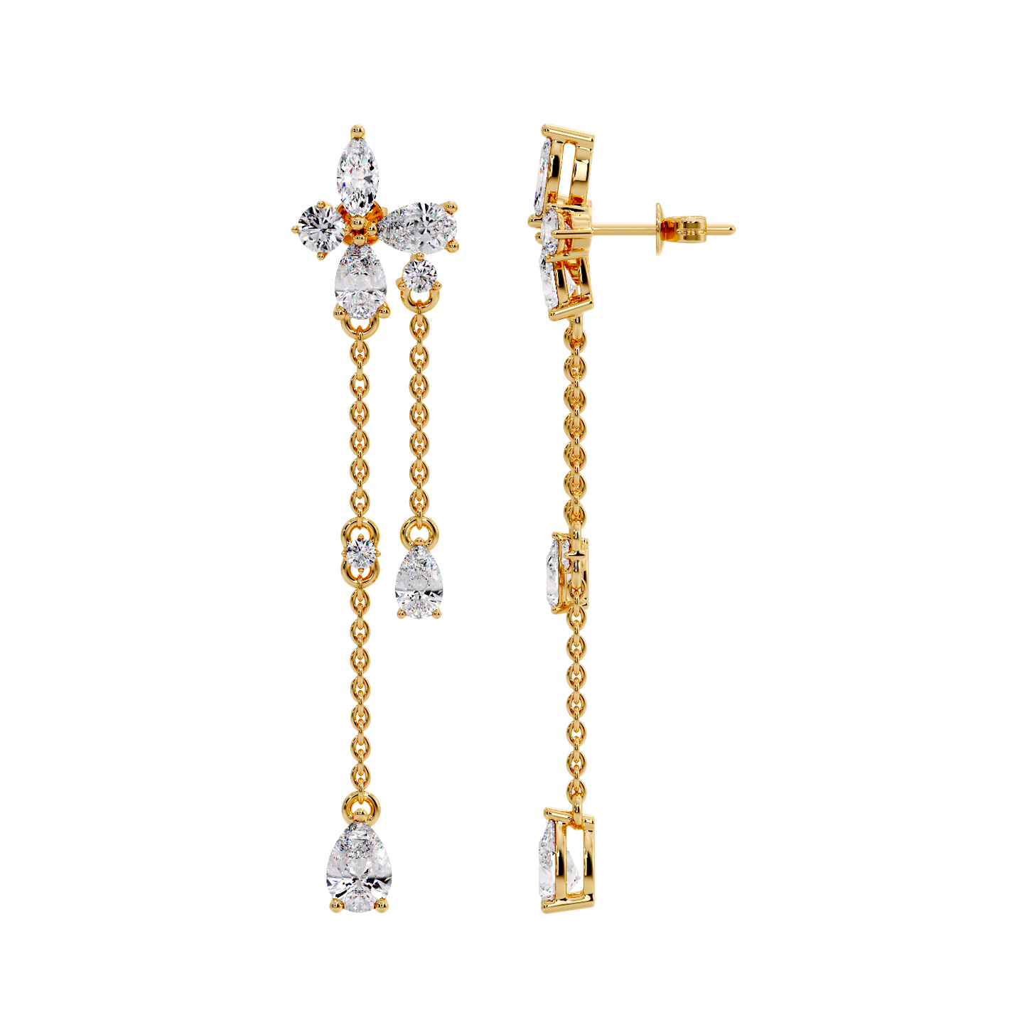 PEAR DROPS EARRING