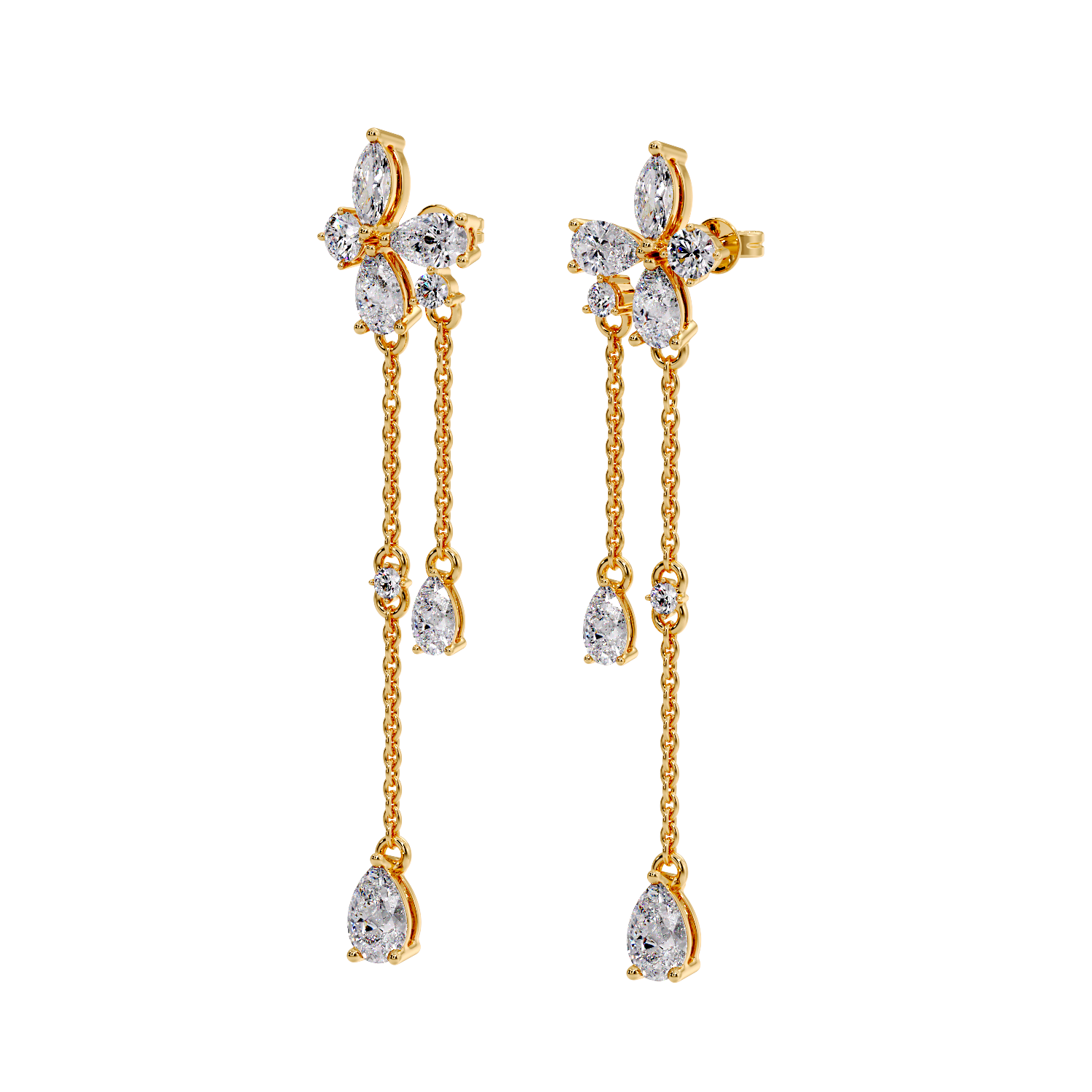 PEAR DROPS EARRING
