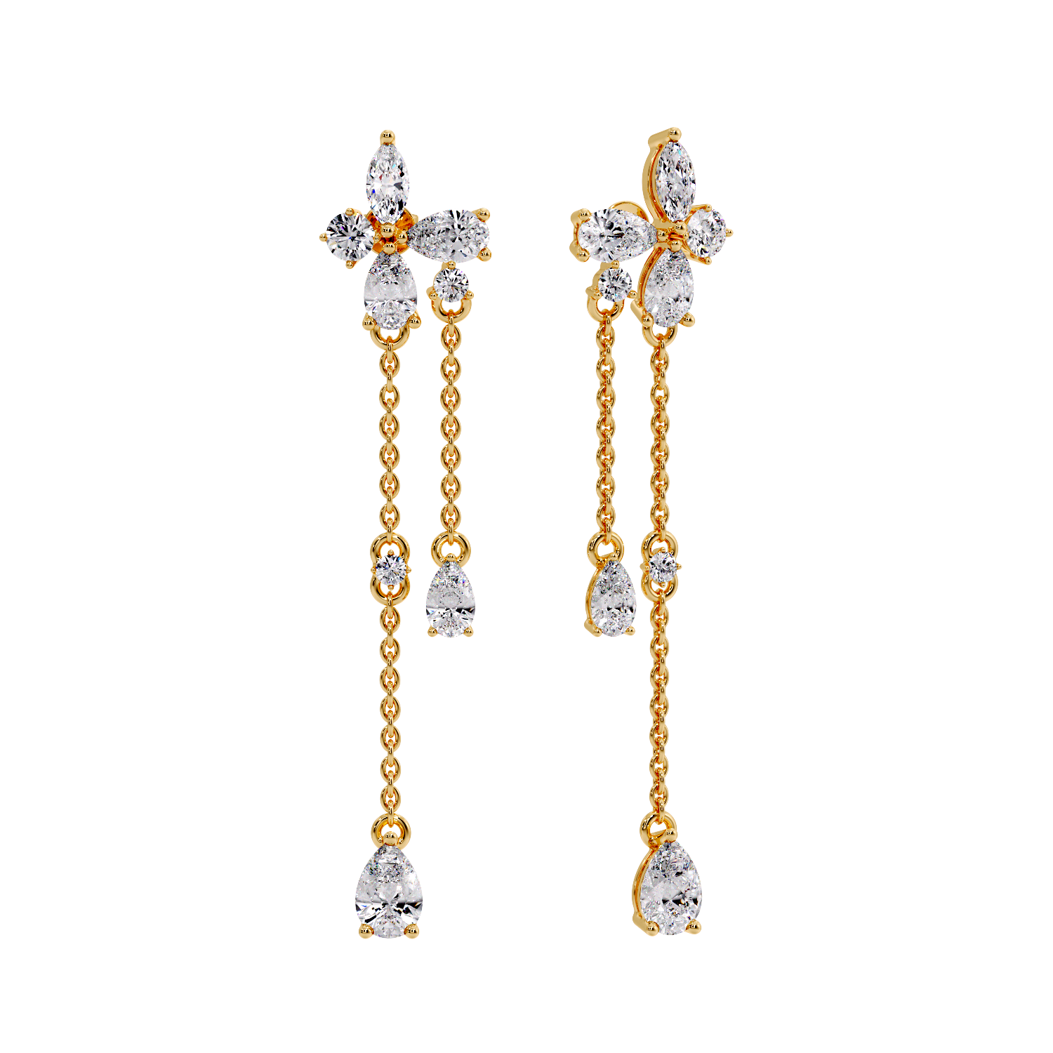 PEAR DROPS EARRING