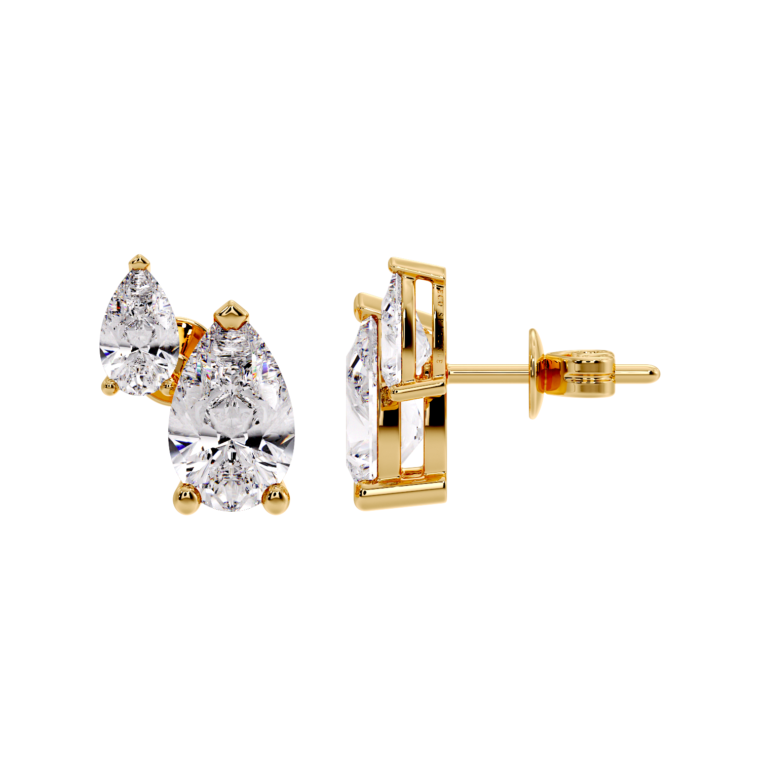 Two Pear EARRING