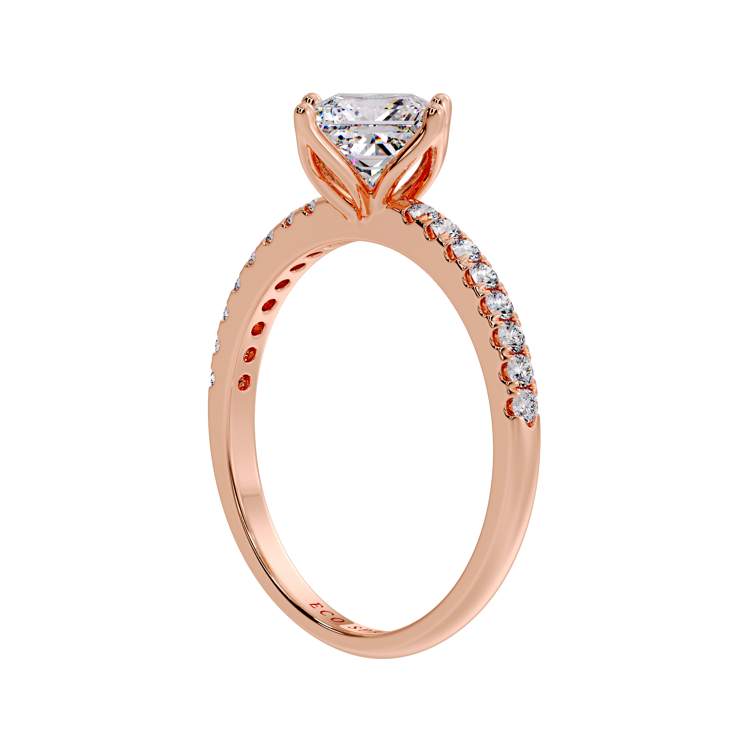PRINCESS SOLITAIRE RING