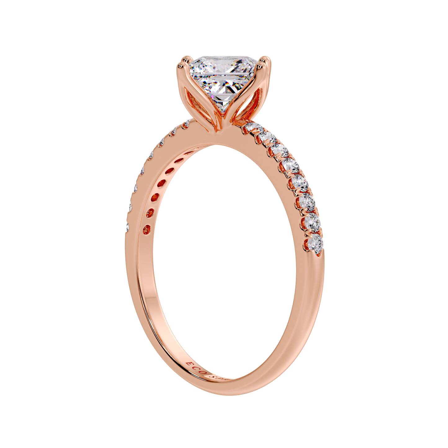 PRINCESS SOLITAIRE RING