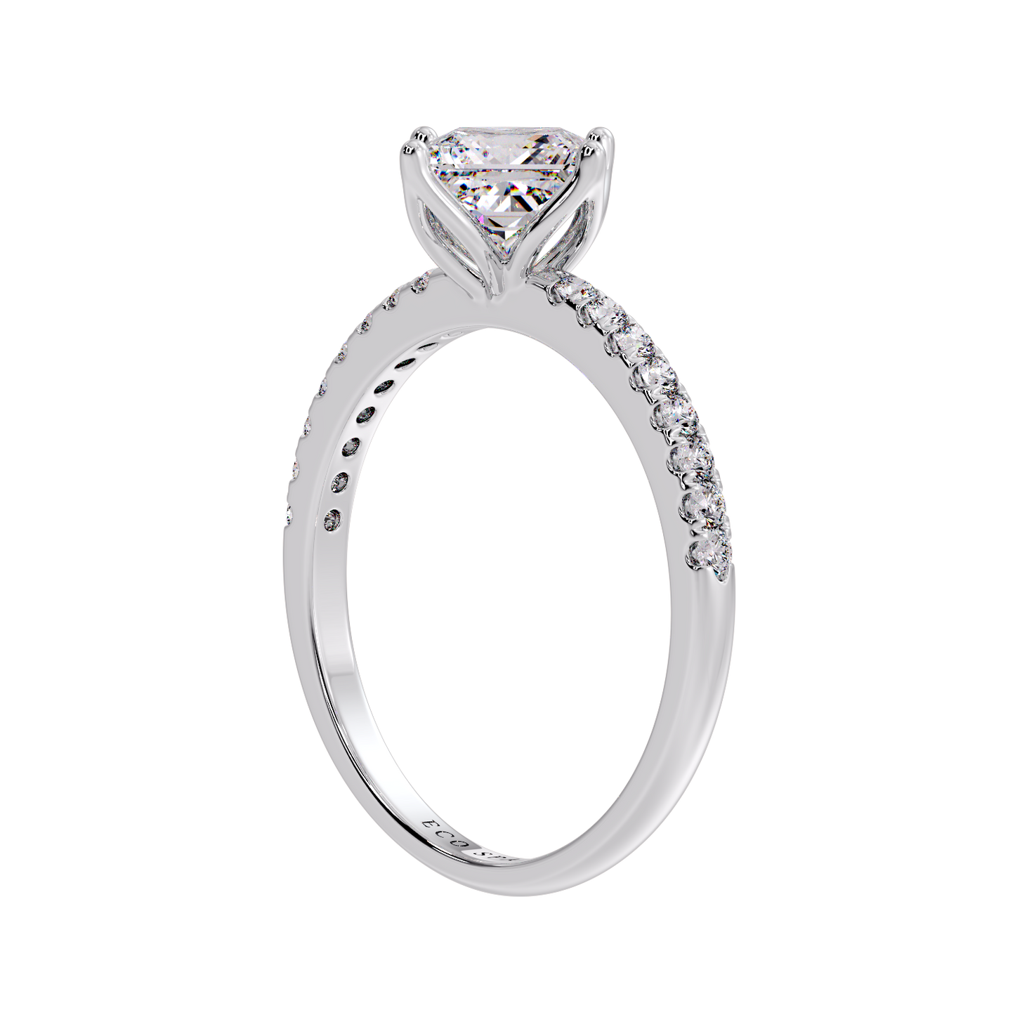 PRINCESS SOLITAIRE RING
