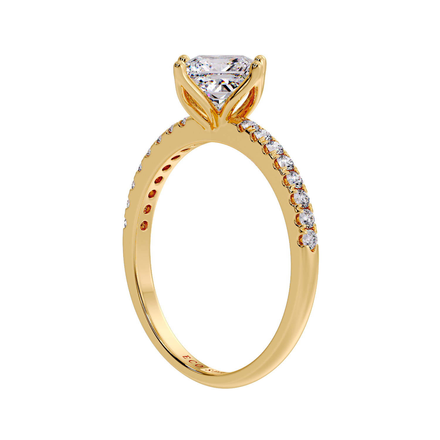 PRINCESS SOLITAIRE RING