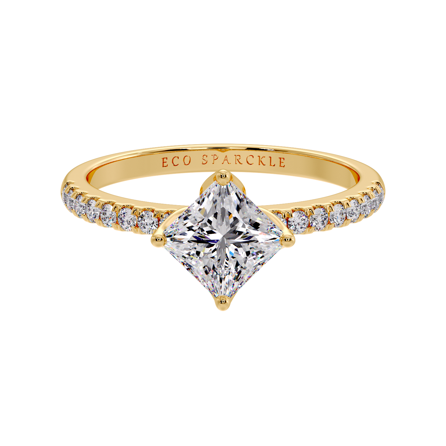 PRINCESS SOLITAIRE RING